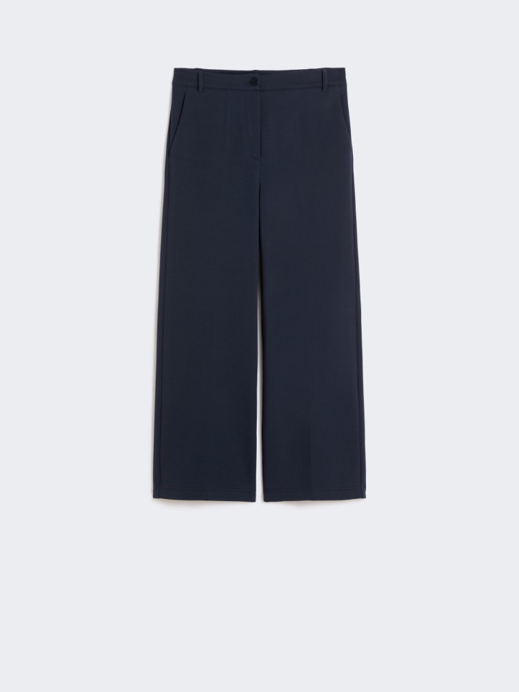 Double-faced jersey trousers - NAVY - Weekend - 5