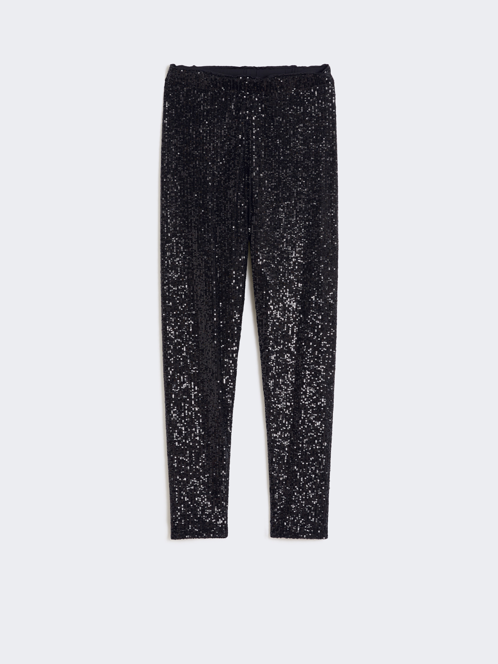 Sequinned leggings - BLACK - Weekend Max Mara - 4