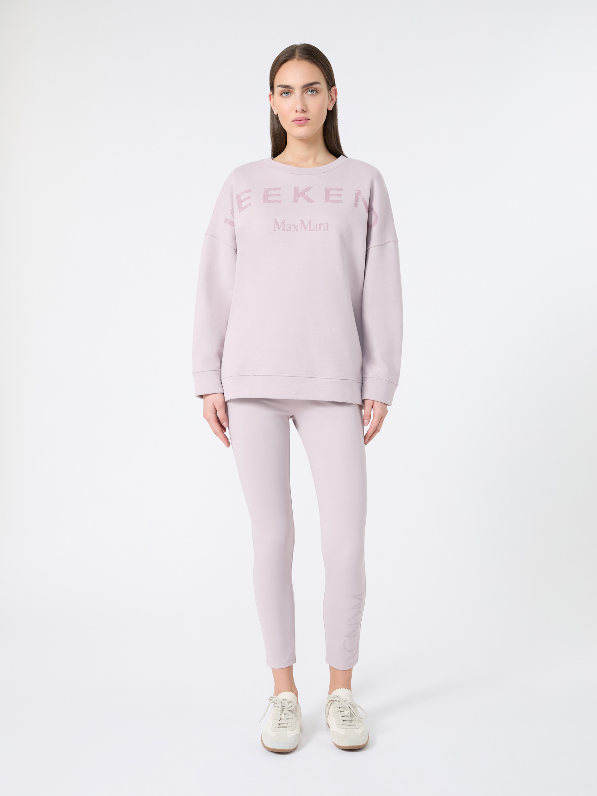 Technical jersey leggings - LILAC - Weekend Max Mara