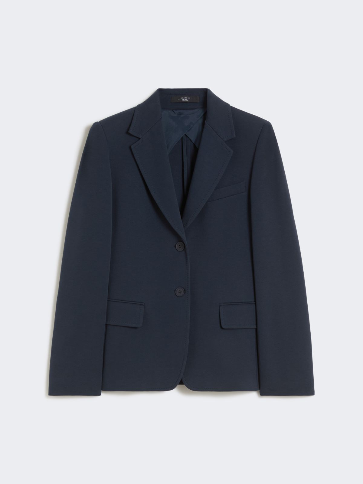 Cotton jersey blazer - NAVY - Weekend - 5