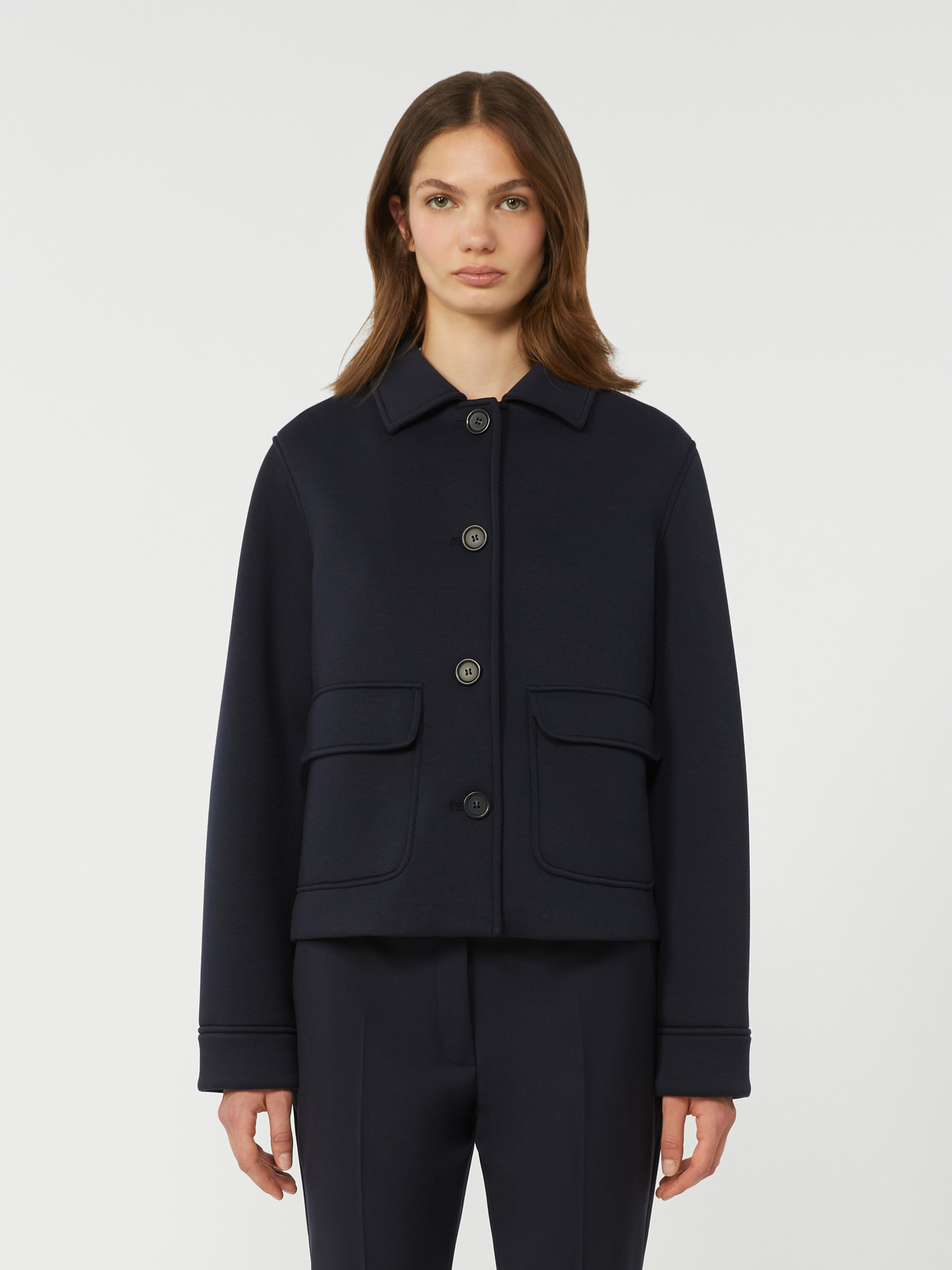 Technical jersey jacket - NAVY - Weekend Max Mara - 2