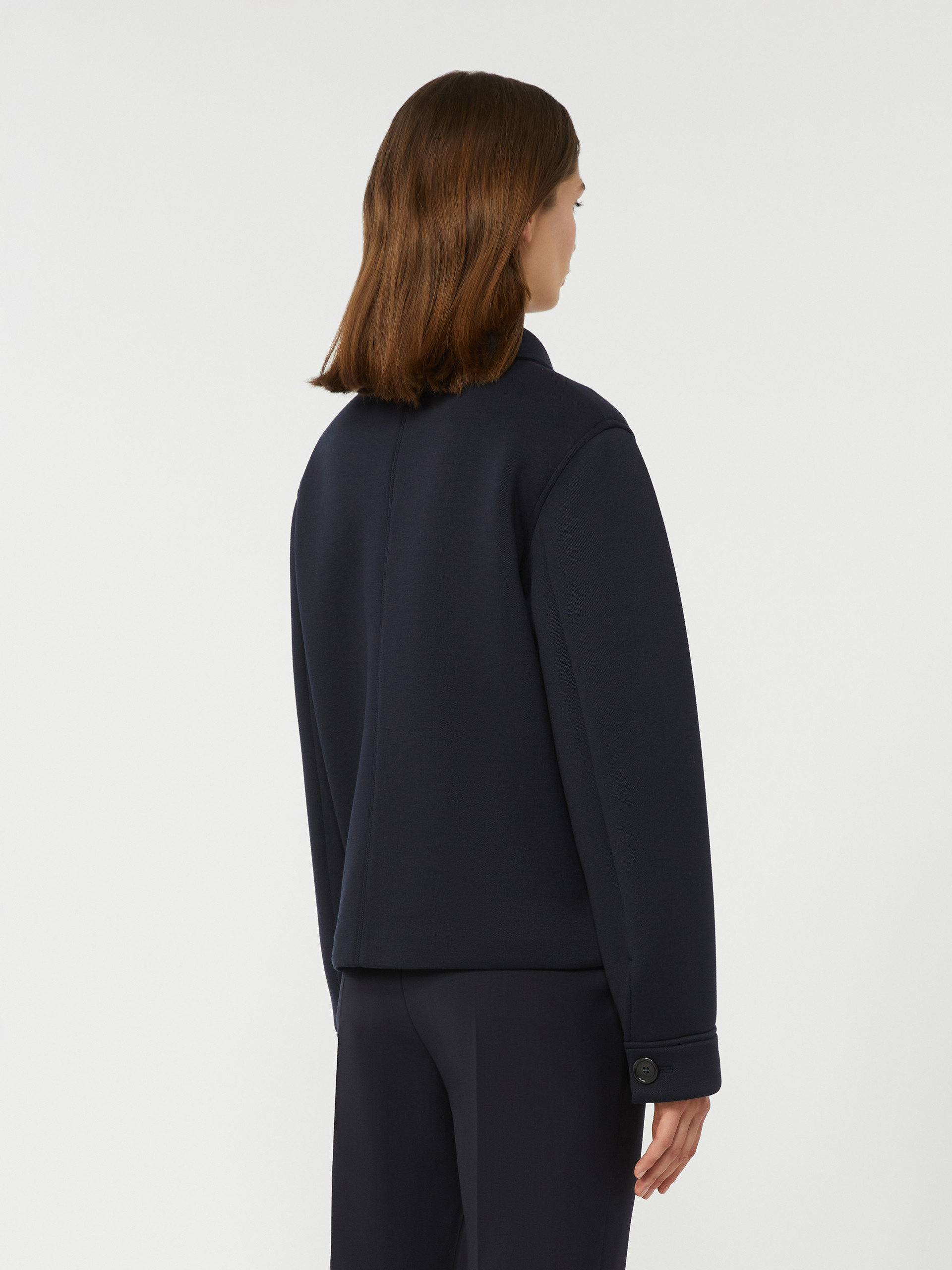 Technical jersey jacket - NAVY - Weekend Max Mara - 3