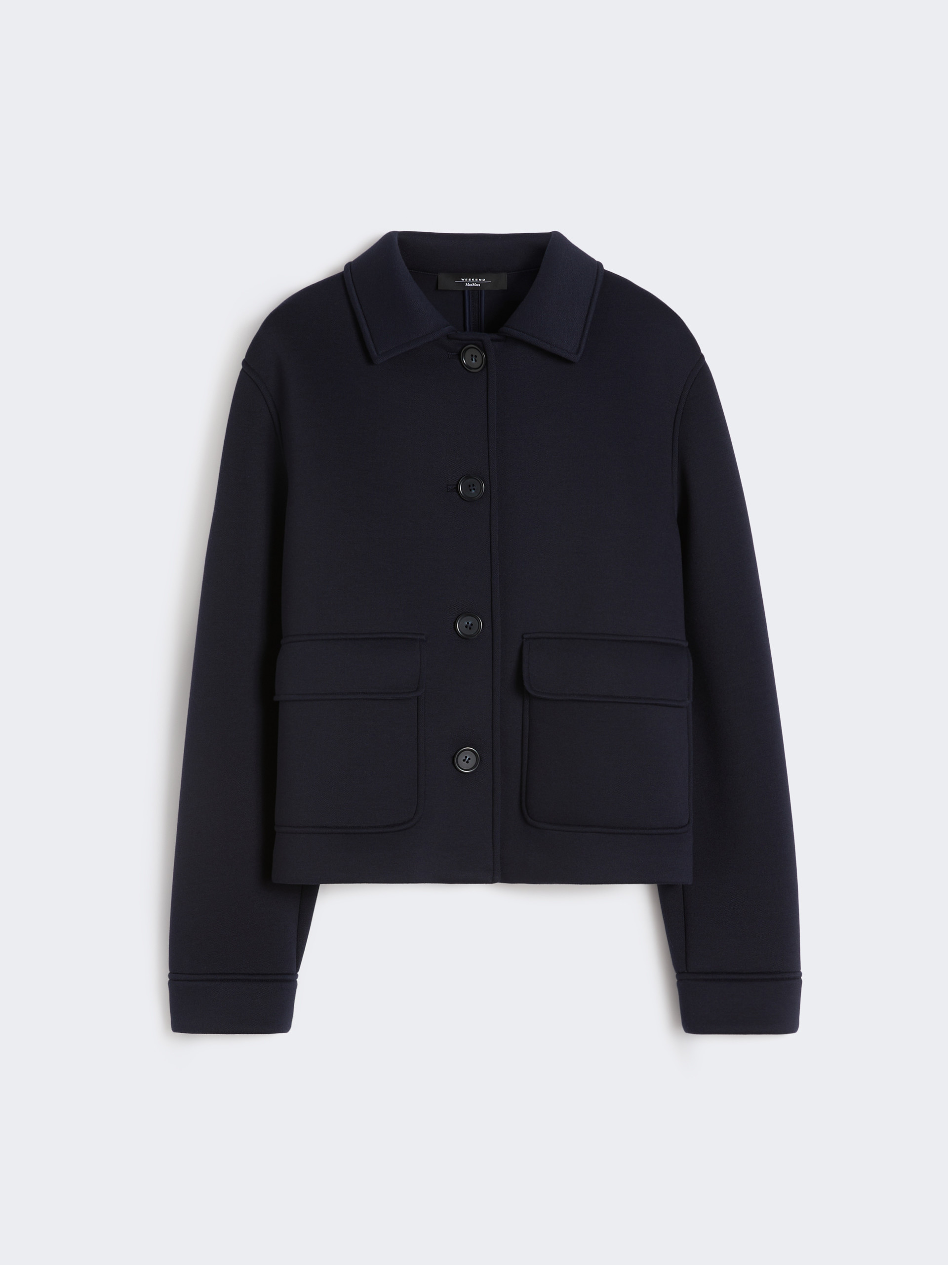 Technical jersey jacket - NAVY - Weekend Max Mara - 5