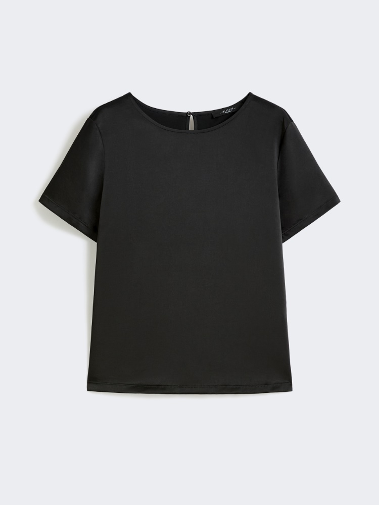 T-shirt in raso e jersey - Weekend Max Mara - 2