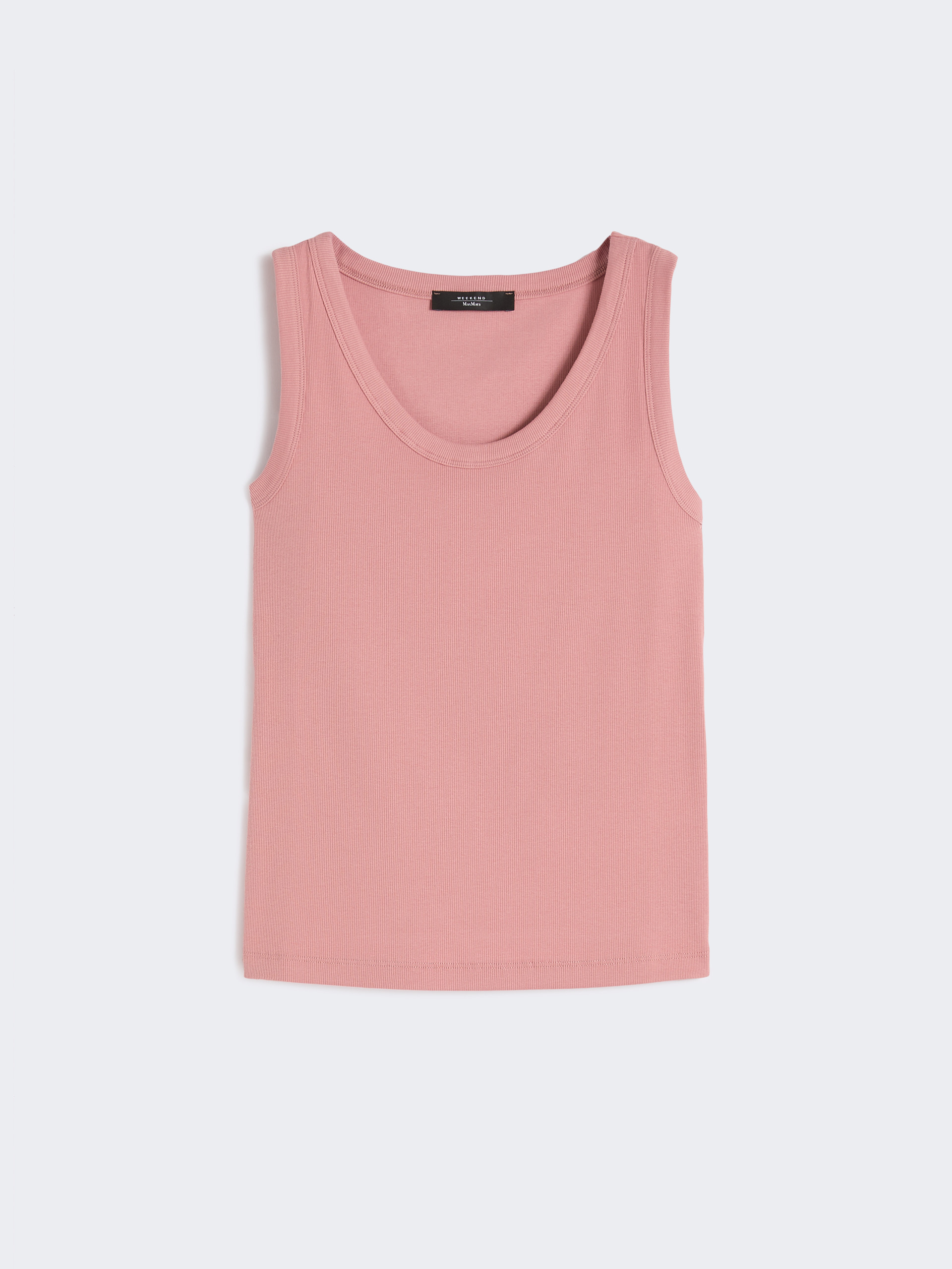 Stretch cotton top - ANTIQUE ROSE - Weekend Max Mara - 5