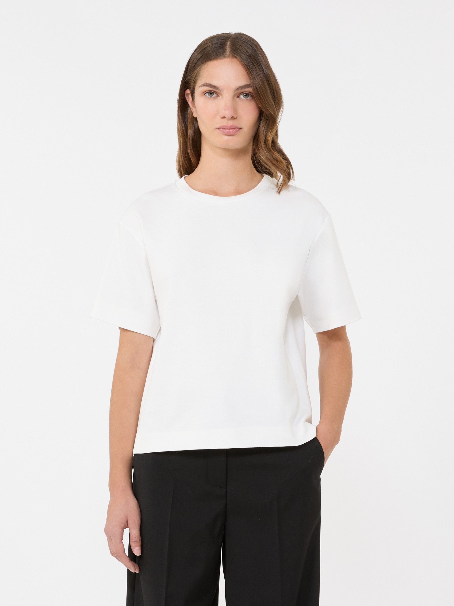 Cotton jersey T-shirt - WHITE - Weekend Max Mara - 2