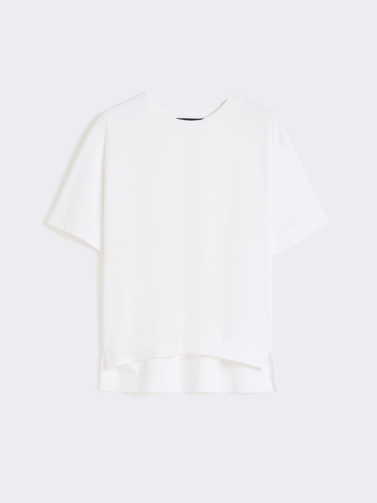 Jersey boxy T-shirt - WHITE - Weekend - 2