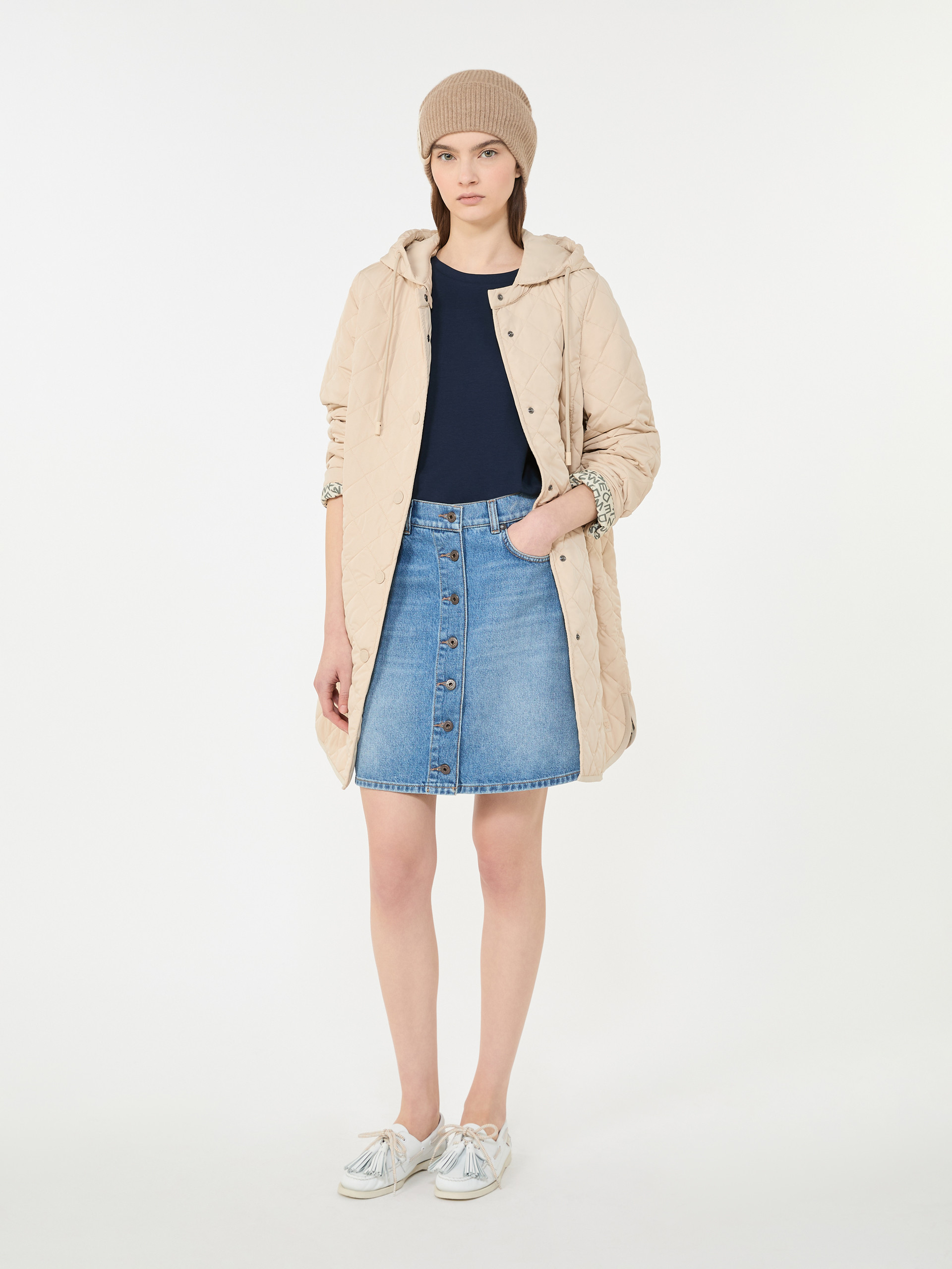 Cotton jersey T-shirt - NAVY - Weekend Max Mara