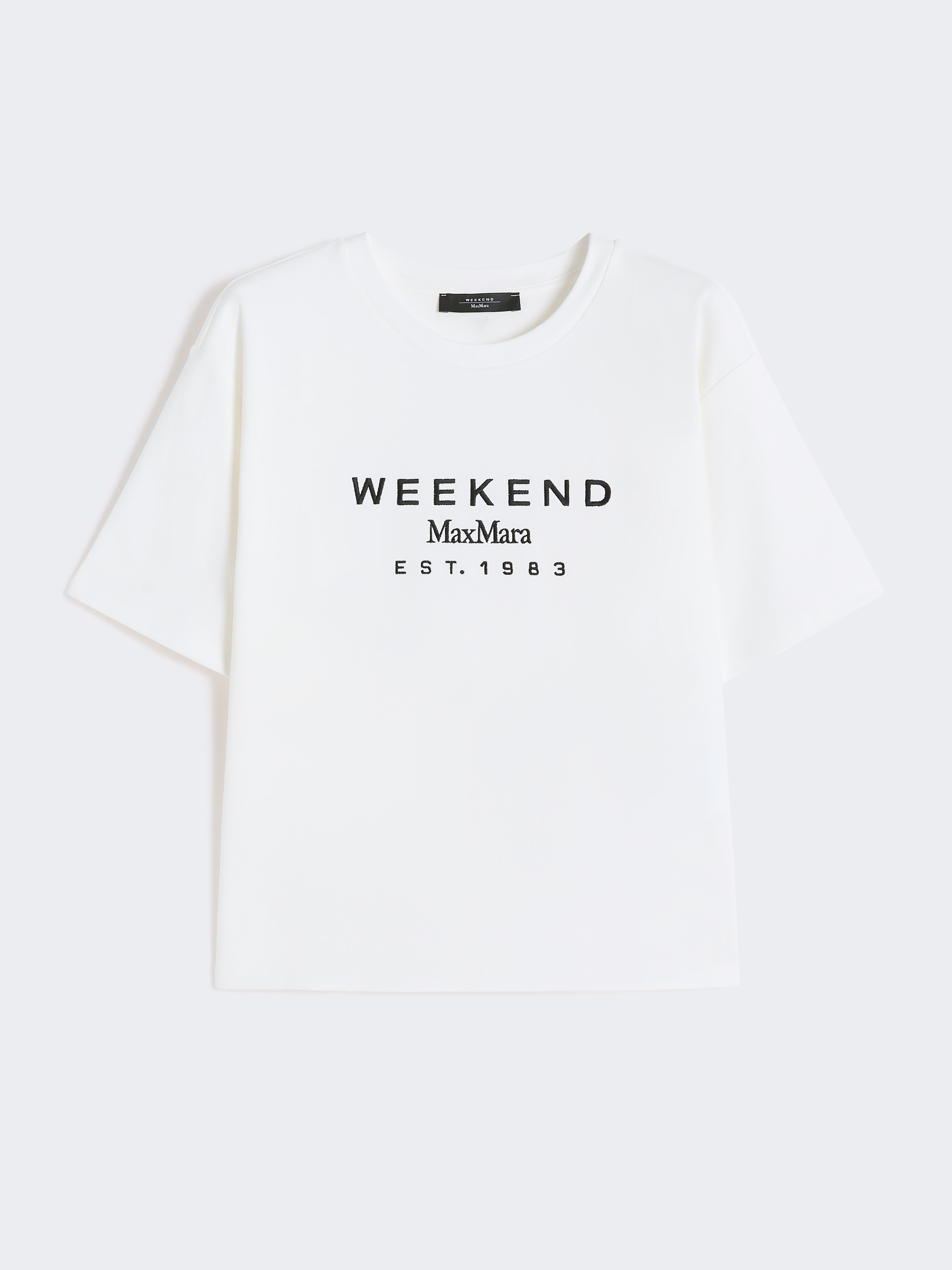 Printed cotton jersey T-shirt - Weekend Max Mara - 5