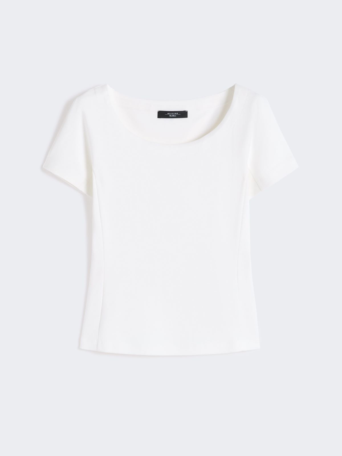 Fitted jersey top - WHITE - Weekend - 5