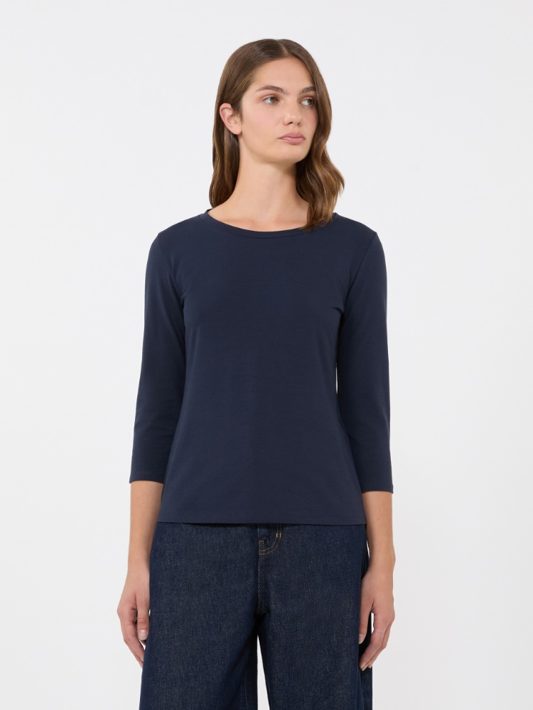 Maglietta Oversize Estiva Donna A Maniche Corte - Farfalla Blu, Vestibilità Ampia, Casual Chic - Taglia XX-Large