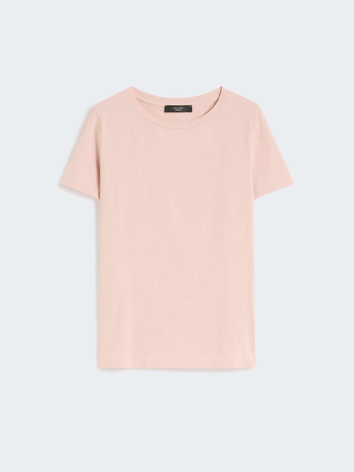 Basic cotton jersey T-shirt - PINK - Weekend - 6