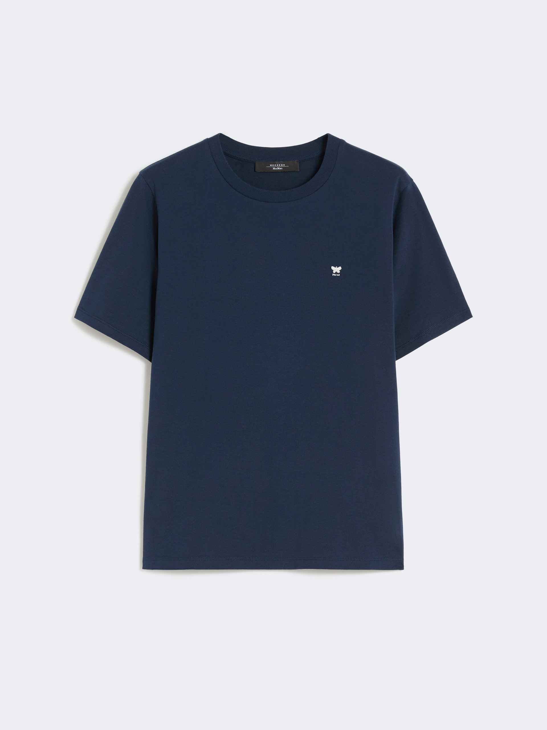 Cotton basic T-shirt - NAVY - Weekend Max Mara - 6