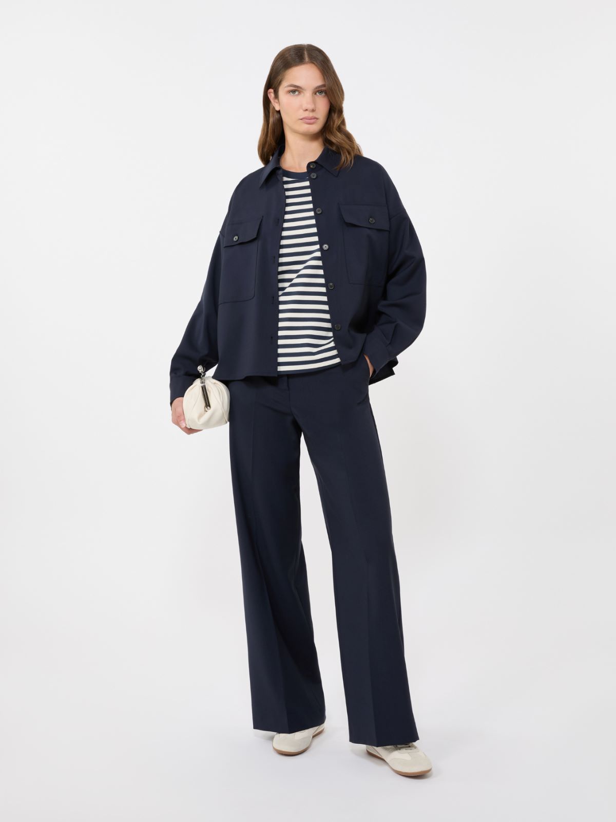 Cotton basic T-shirt - ECRU - Weekend