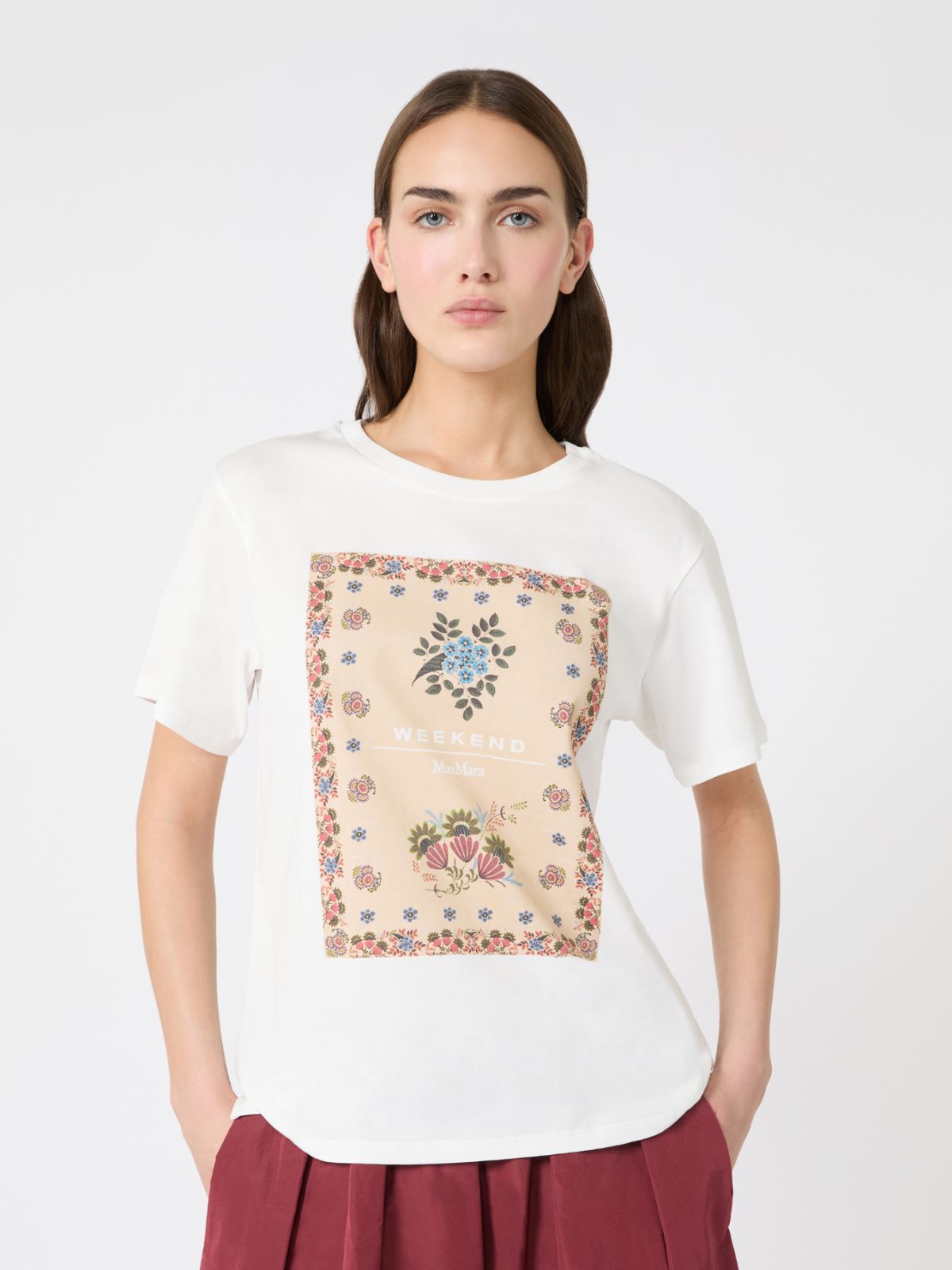 Cotton jersey T-shirt - Weekend Max Mara - 4