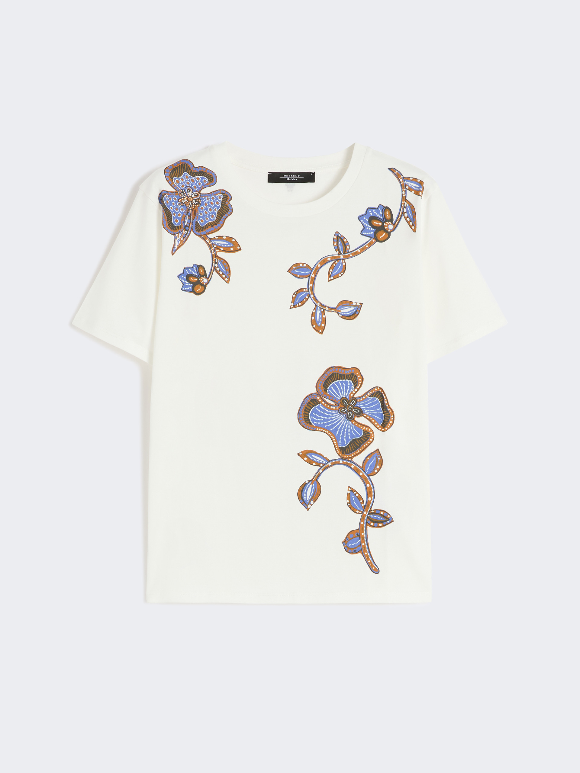 Cotton jersey T-shirt - WHITE - Weekend Max Mara - 5
