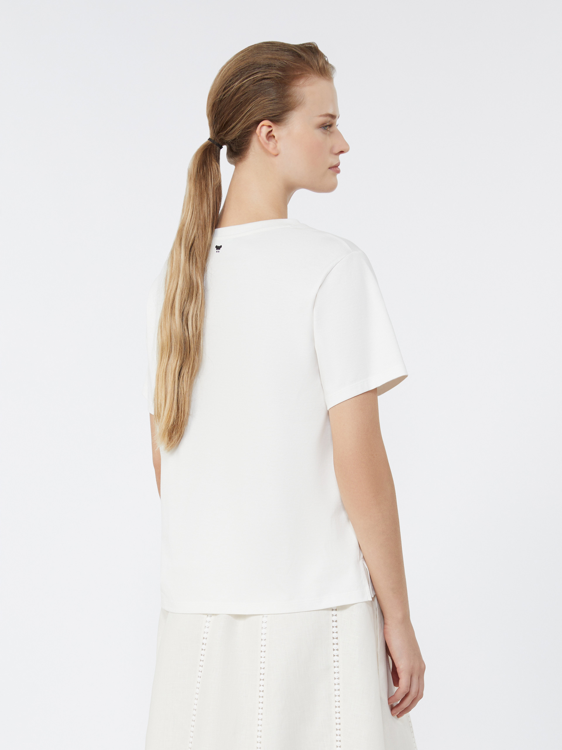 Jersey T-shirt with graphics - Weekend Max Mara - 3