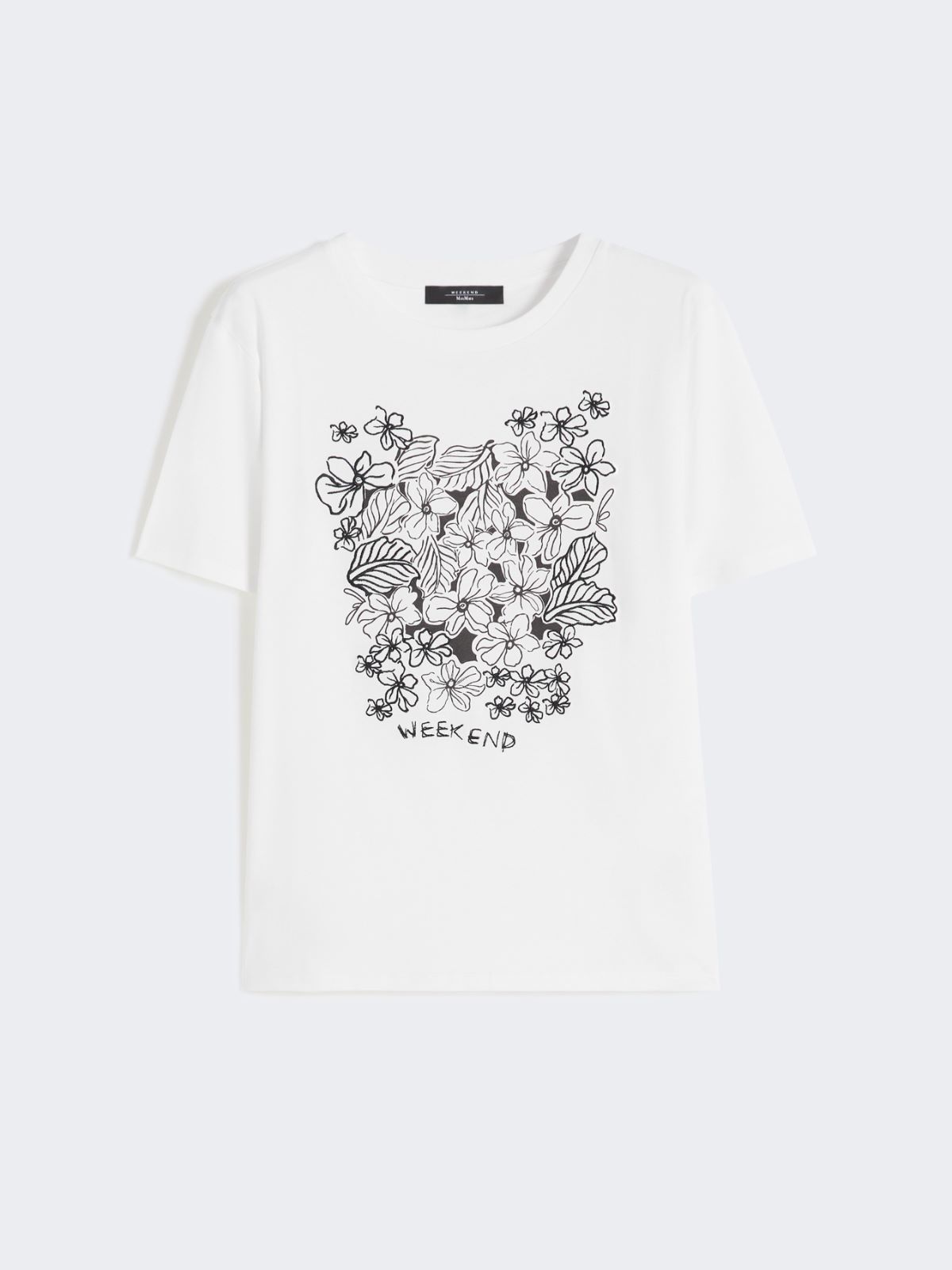 Jersey T-shirt with graphics - Weekend Max Mara - 5
