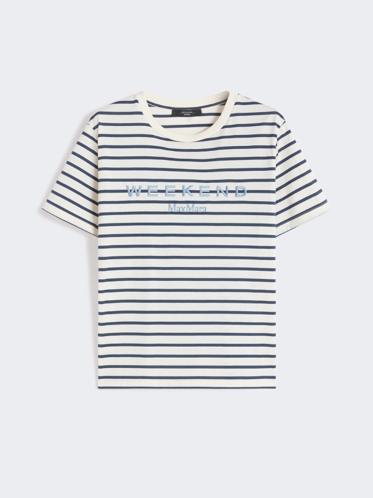 Jersey T-shirt with graphics - NAVY - Weekend - 2