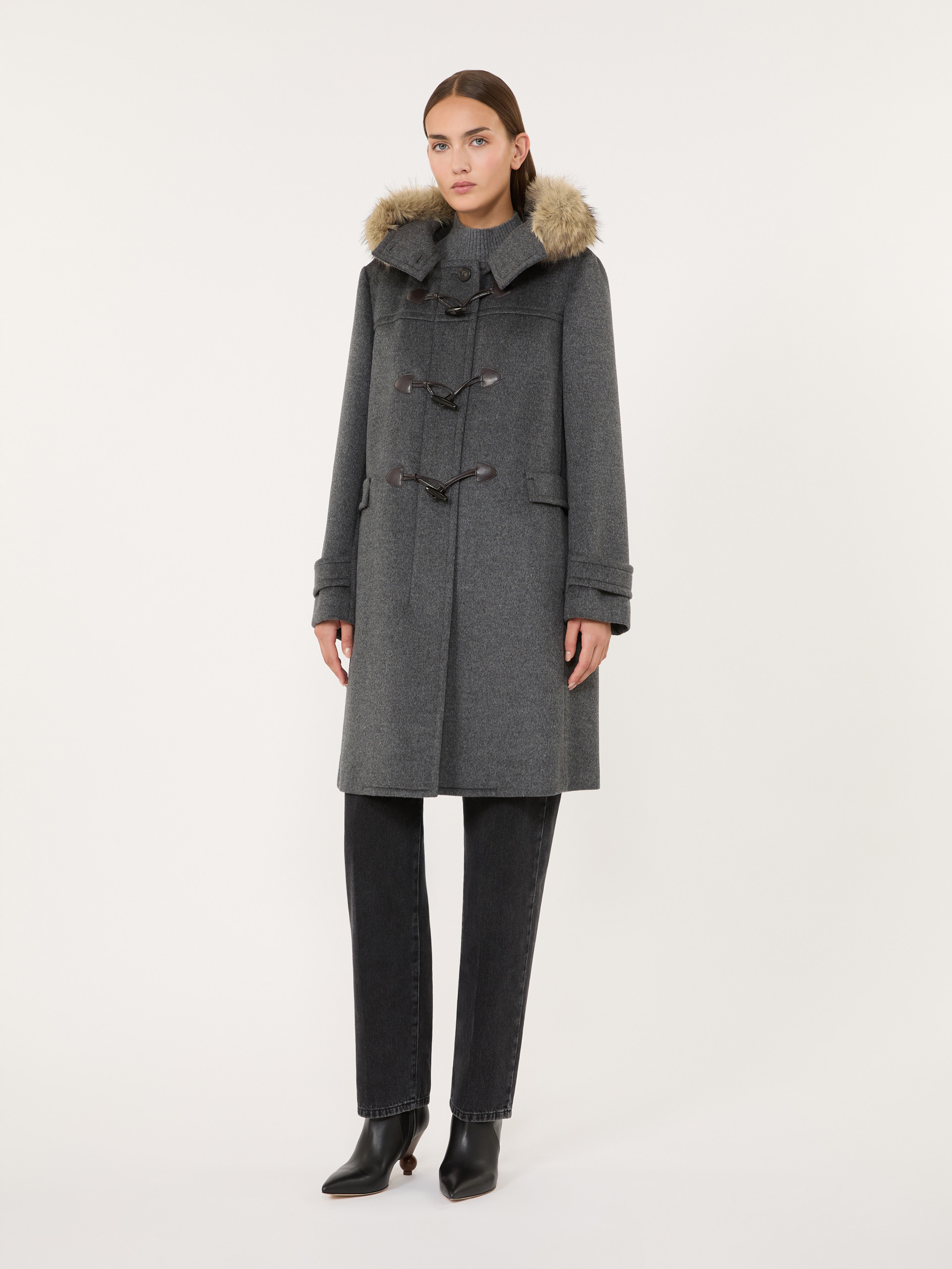 Double wool broadcloth coat - Weekend Max Mara - 2