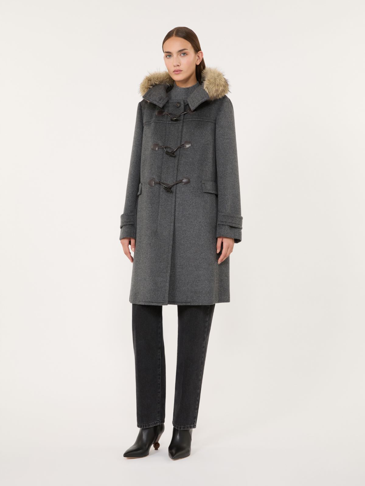 Double wool broadcloth coat - Weekend Max Mara - 2