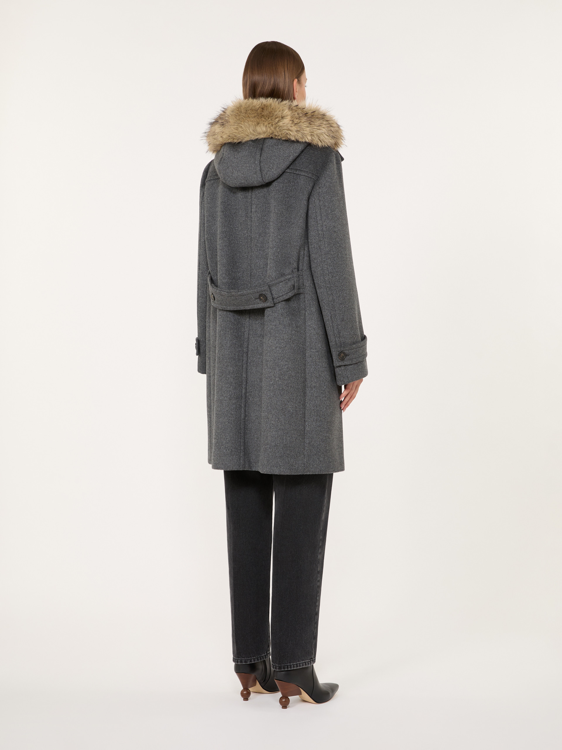 Double wool broadcloth coat - Weekend Max Mara - 3