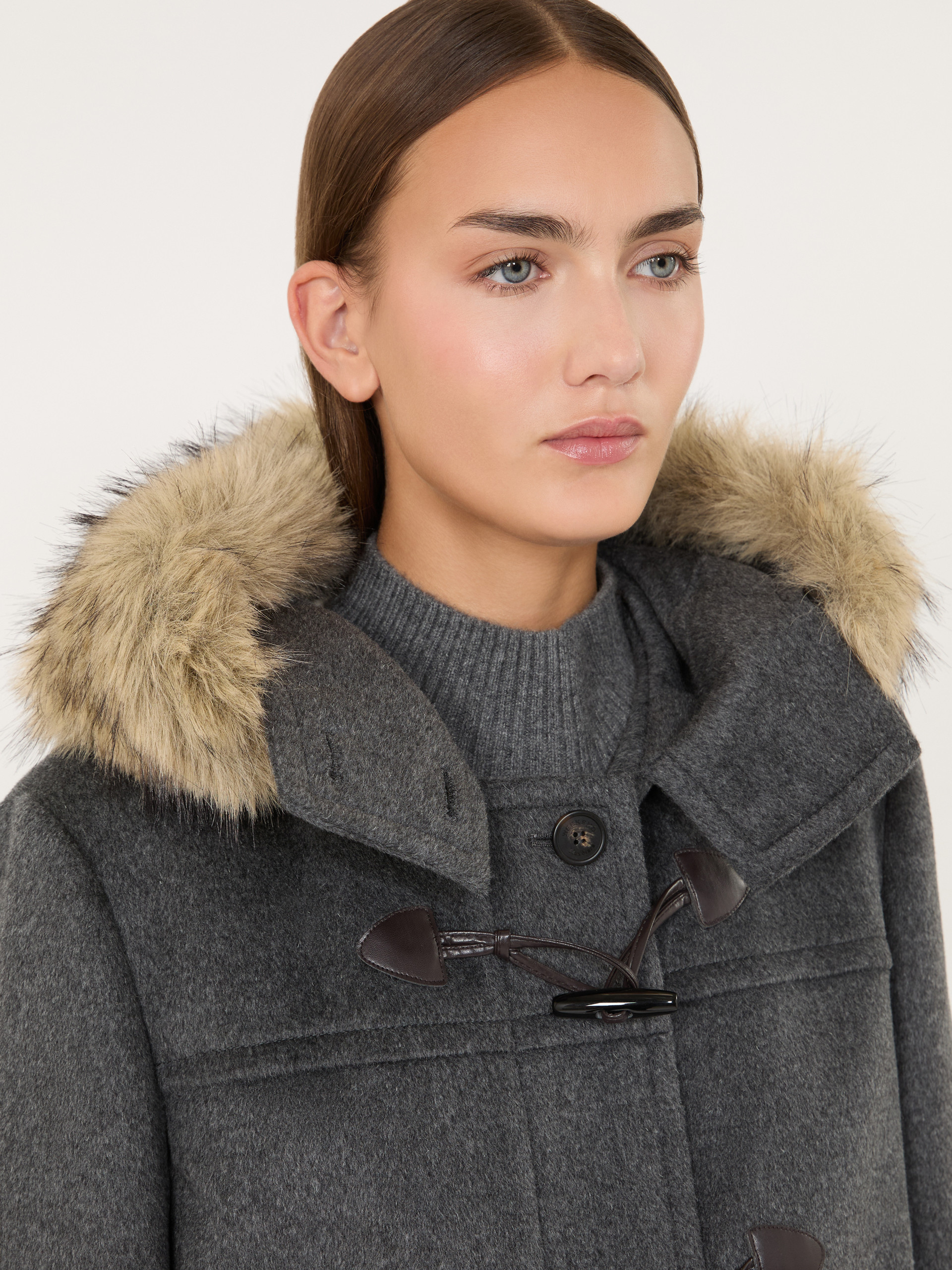 Double wool broadcloth coat - Weekend Max Mara - 4
