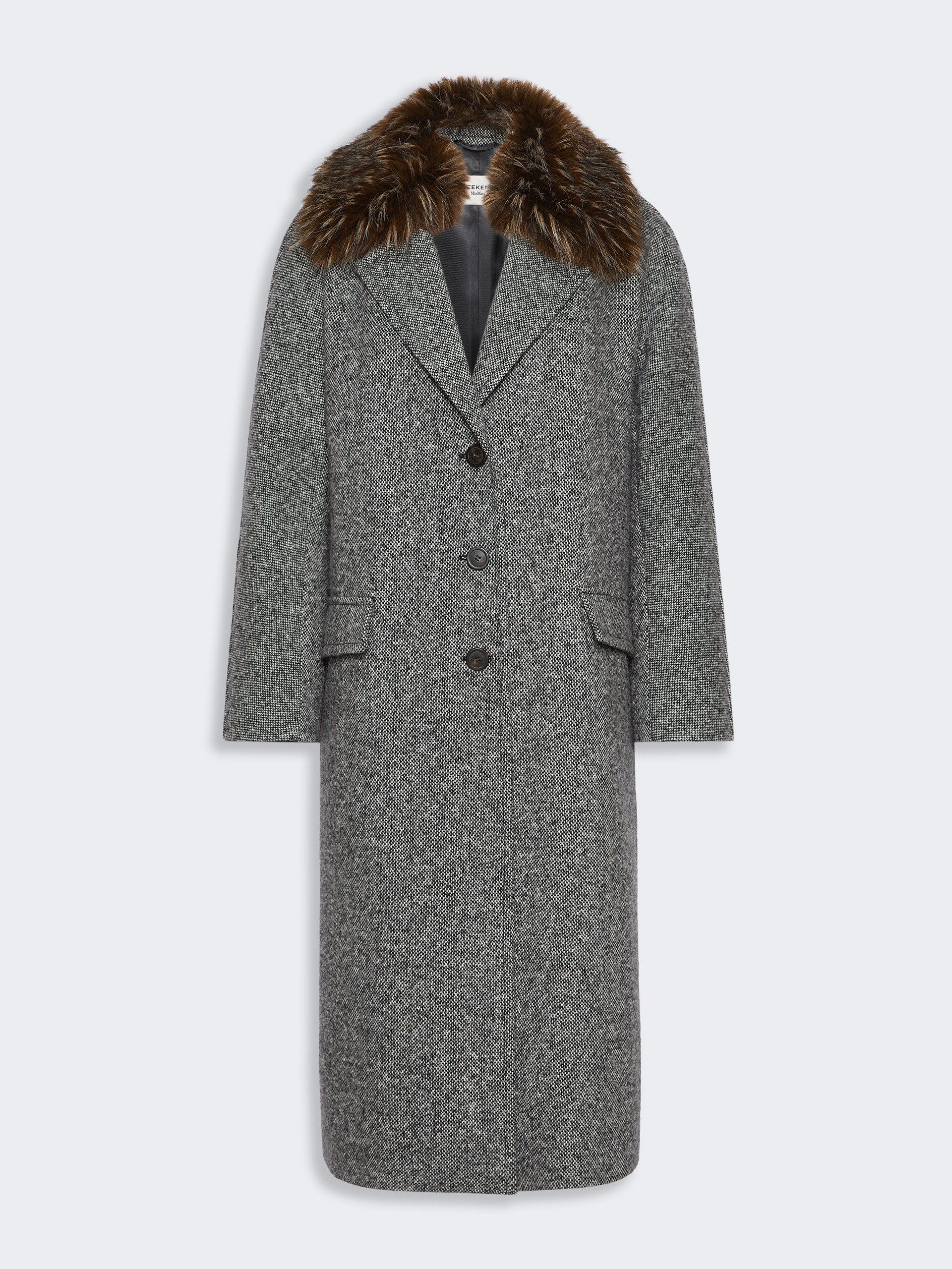 Midi wool tweed coat - Weekend Max Mara - 6