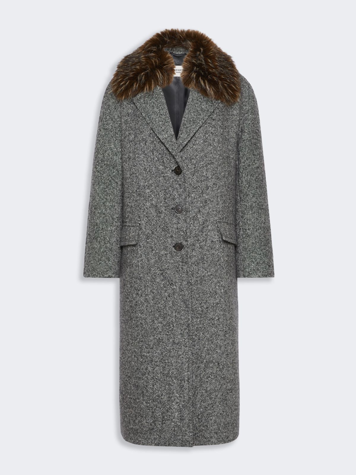 Midi wool tweed coat - Weekend Max Mara - 6