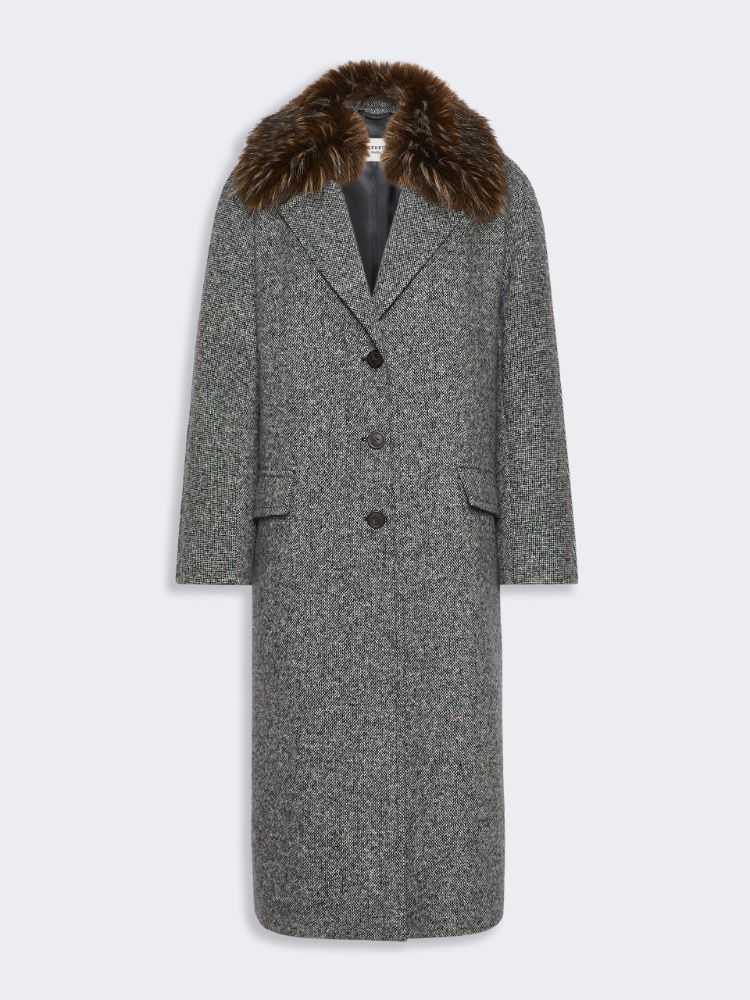 Midi wool tweed coat - Weekend Max Mara