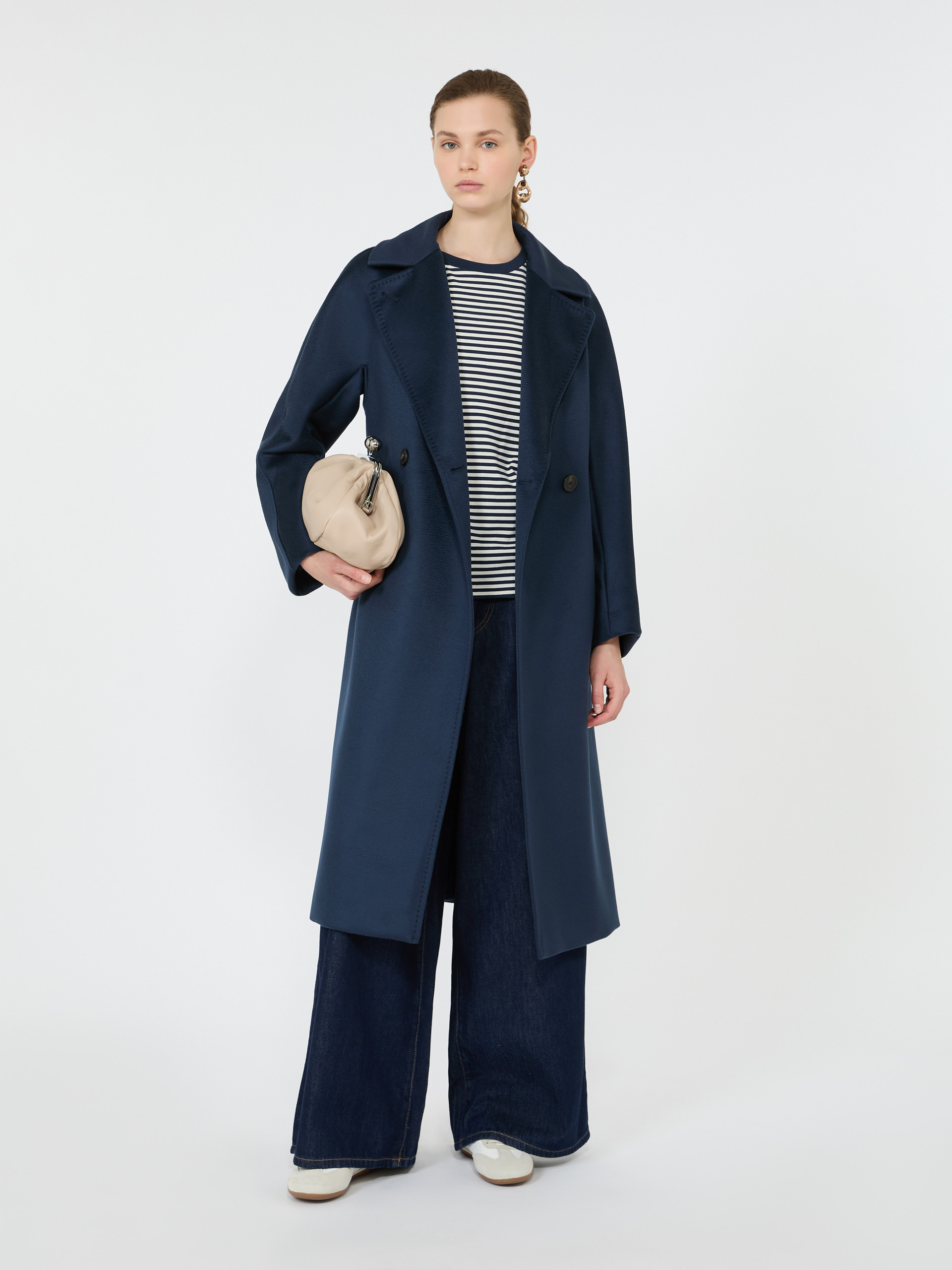 Double-breasted wool coat - Weekend Max Mara