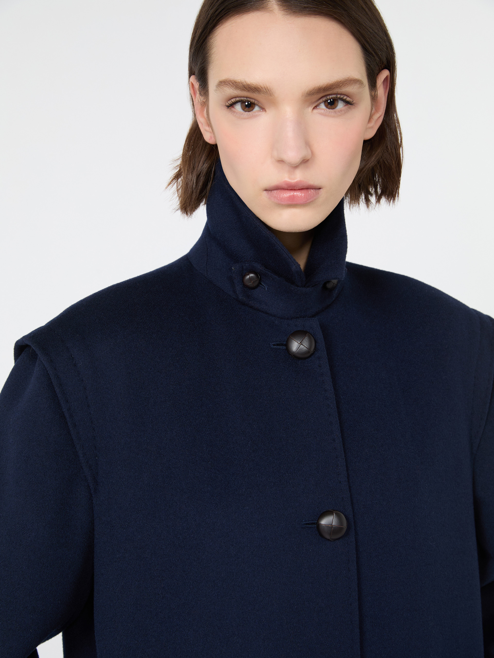 Double wool broadcloth coat - Weekend Max Mara - 4