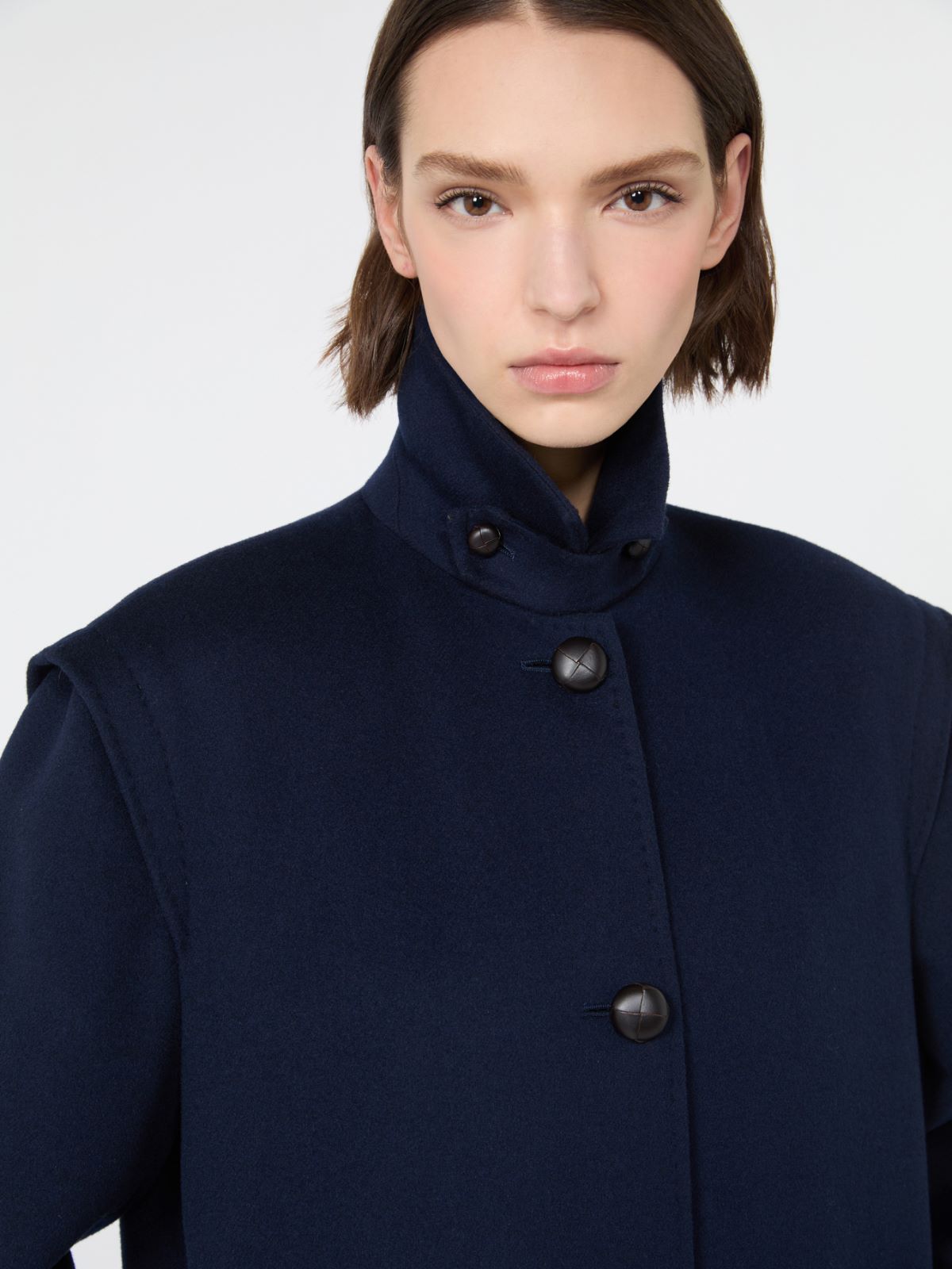 Double wool broadcloth coat - Weekend Max Mara - 4