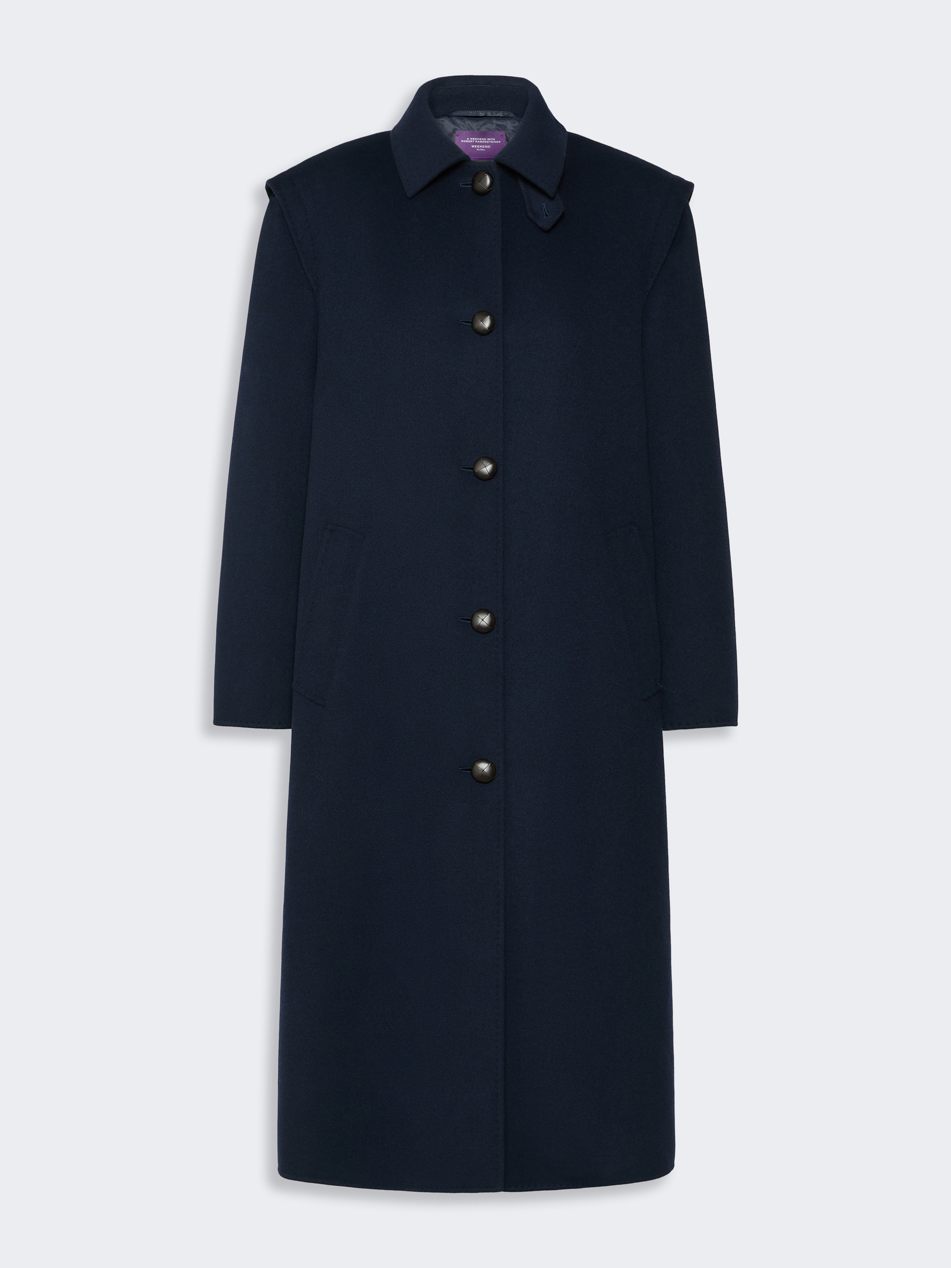 Double wool broadcloth coat - Weekend Max Mara - 6