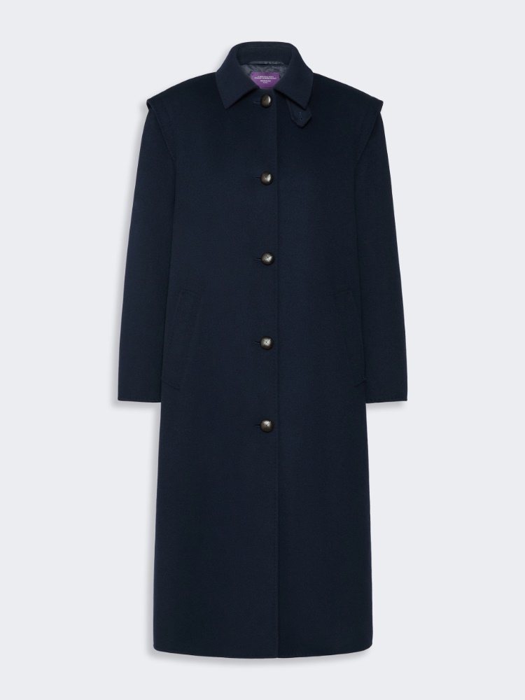 Double wool broadcloth coat - Weekend Max Mara