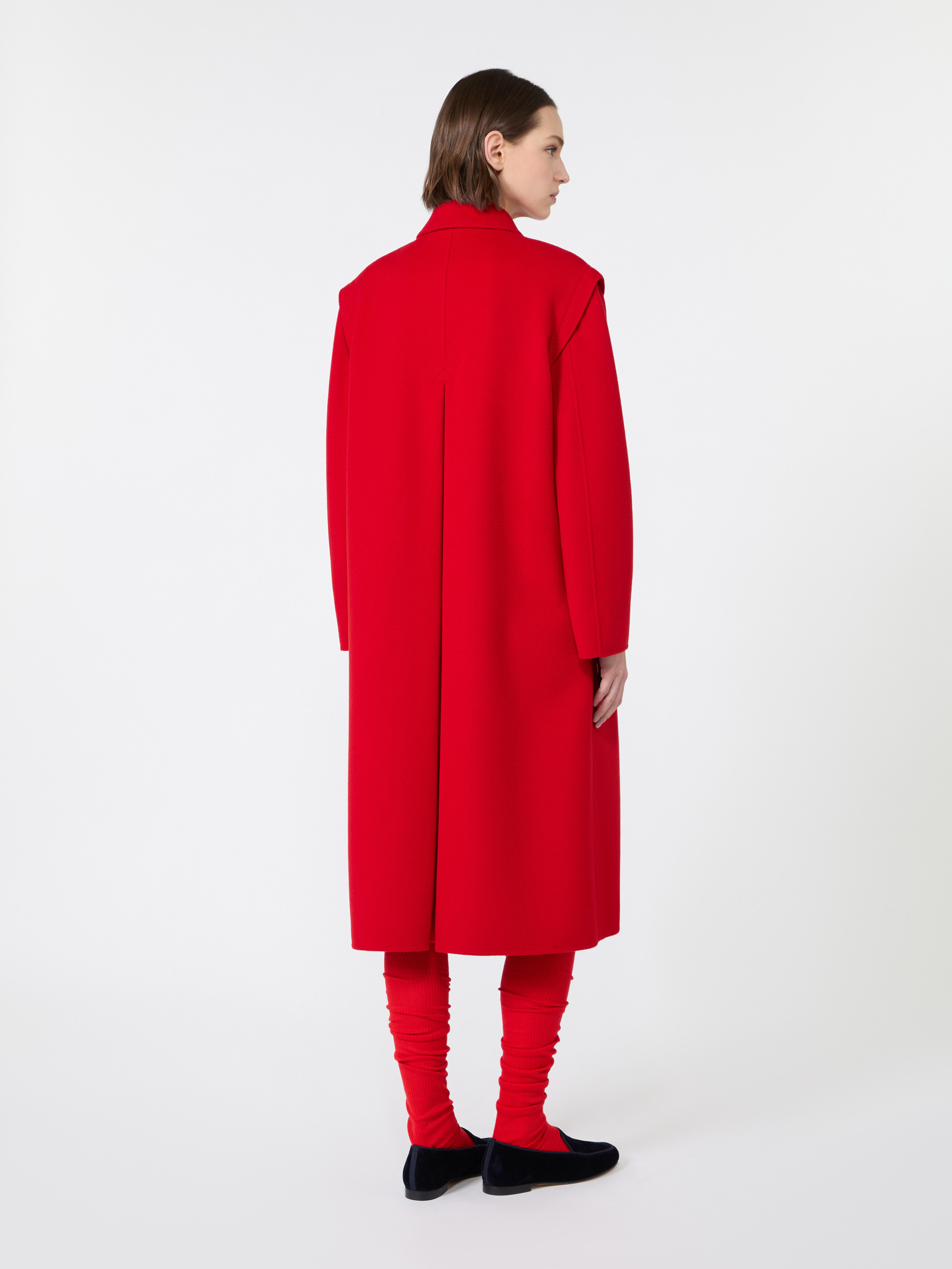 Double wool broadcloth coat - Weekend Max Mara - 3