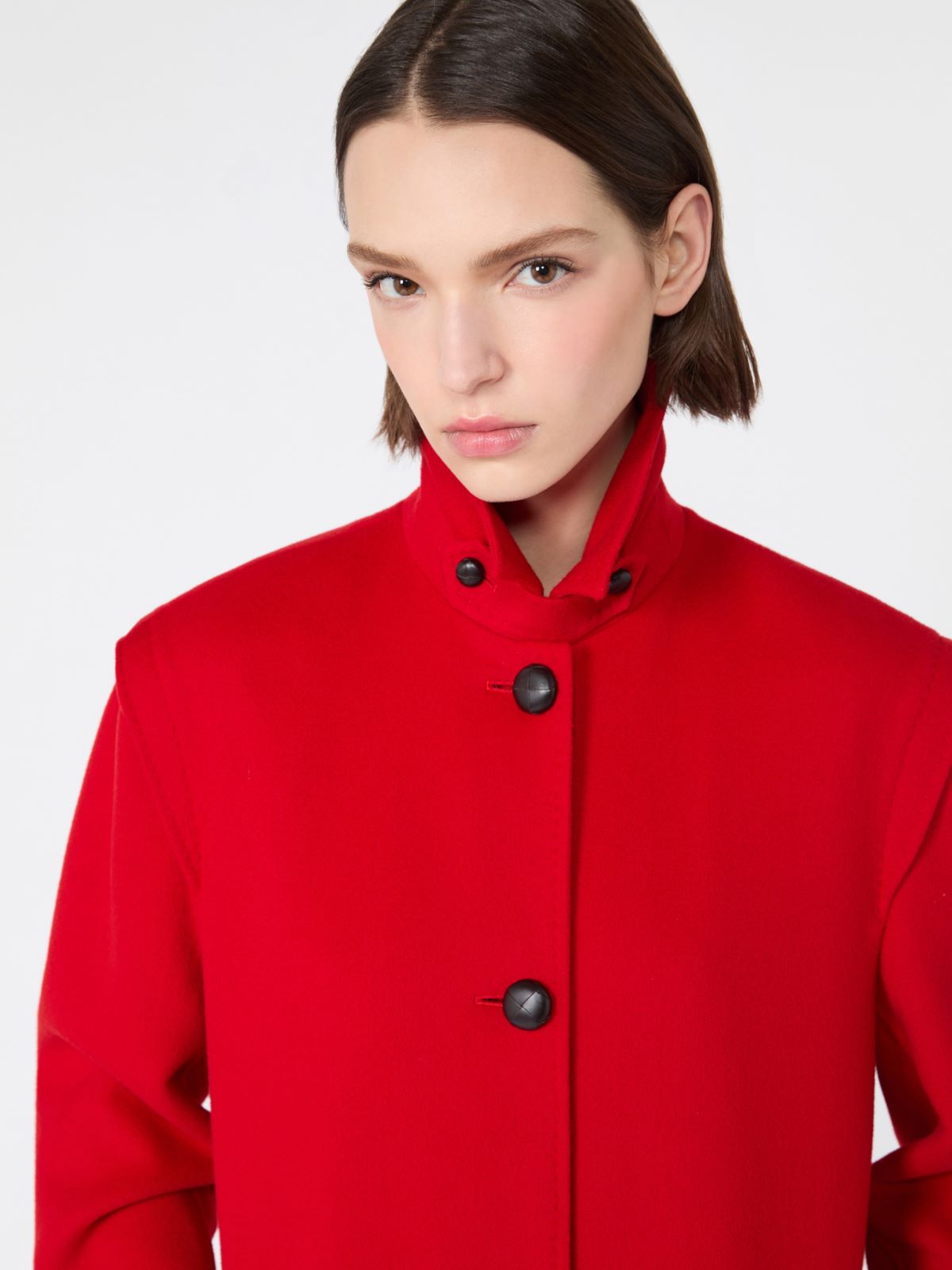 Double wool broadcloth coat - Weekend Max Mara - 4