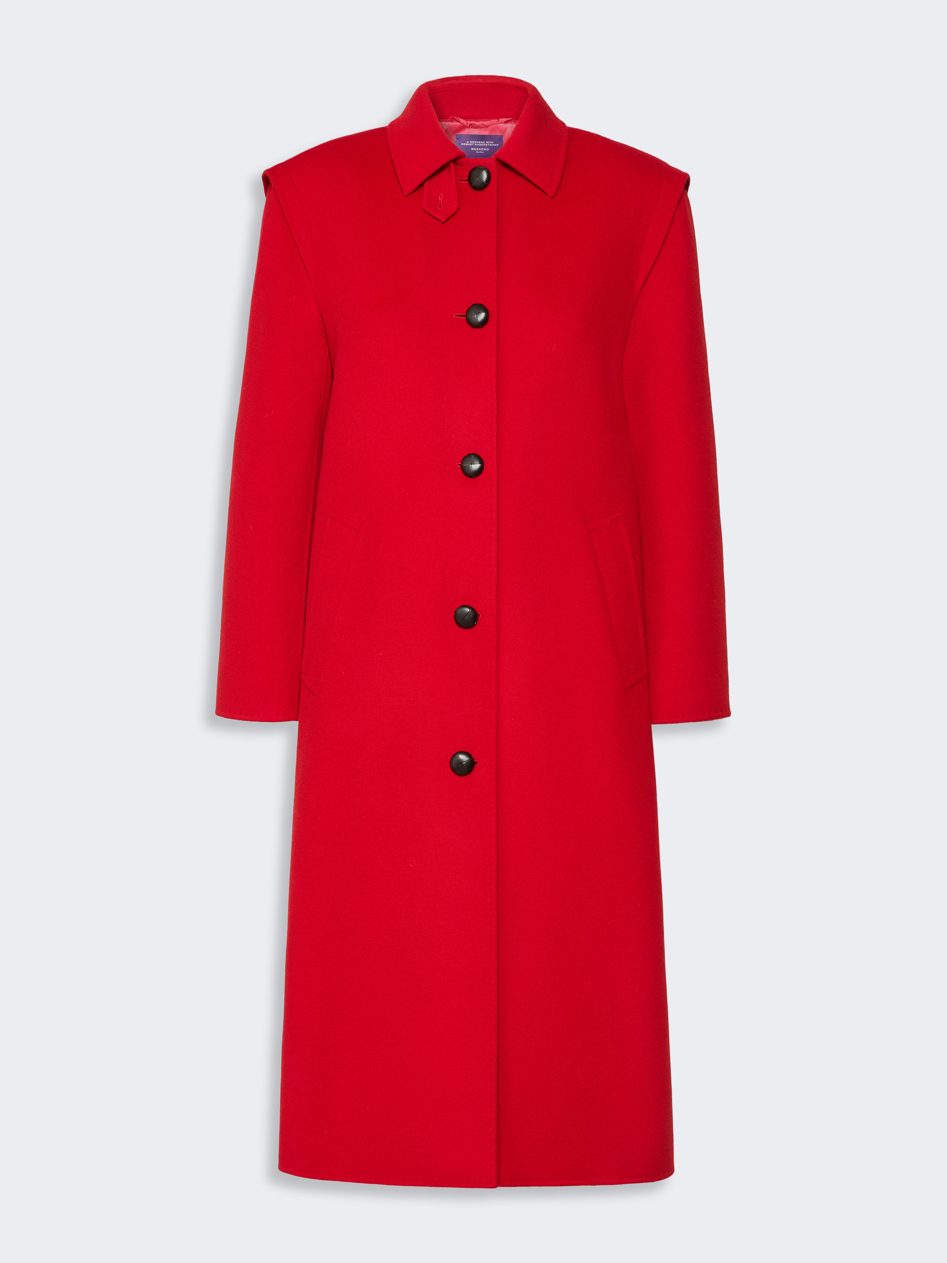 Double wool broadcloth coat - Weekend Max Mara - 6