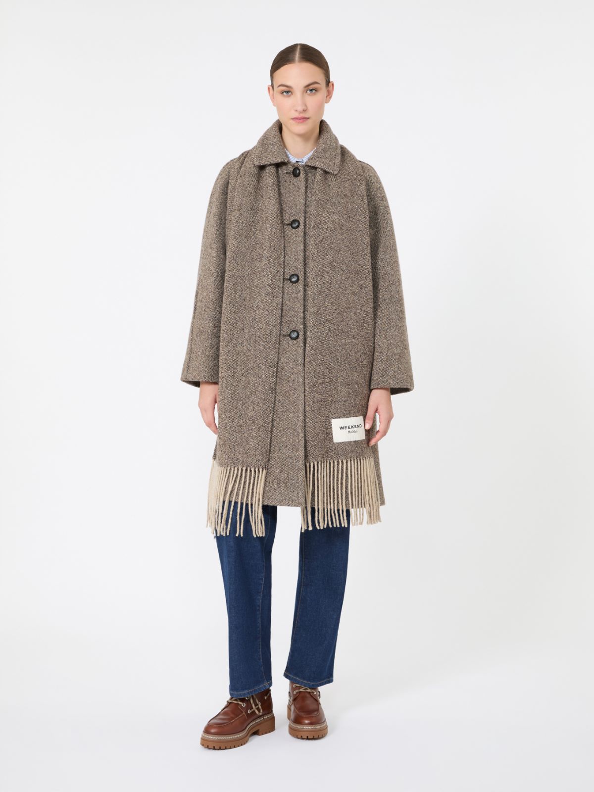 Wool-blend tweed coat - Weekend Max Mara - 2