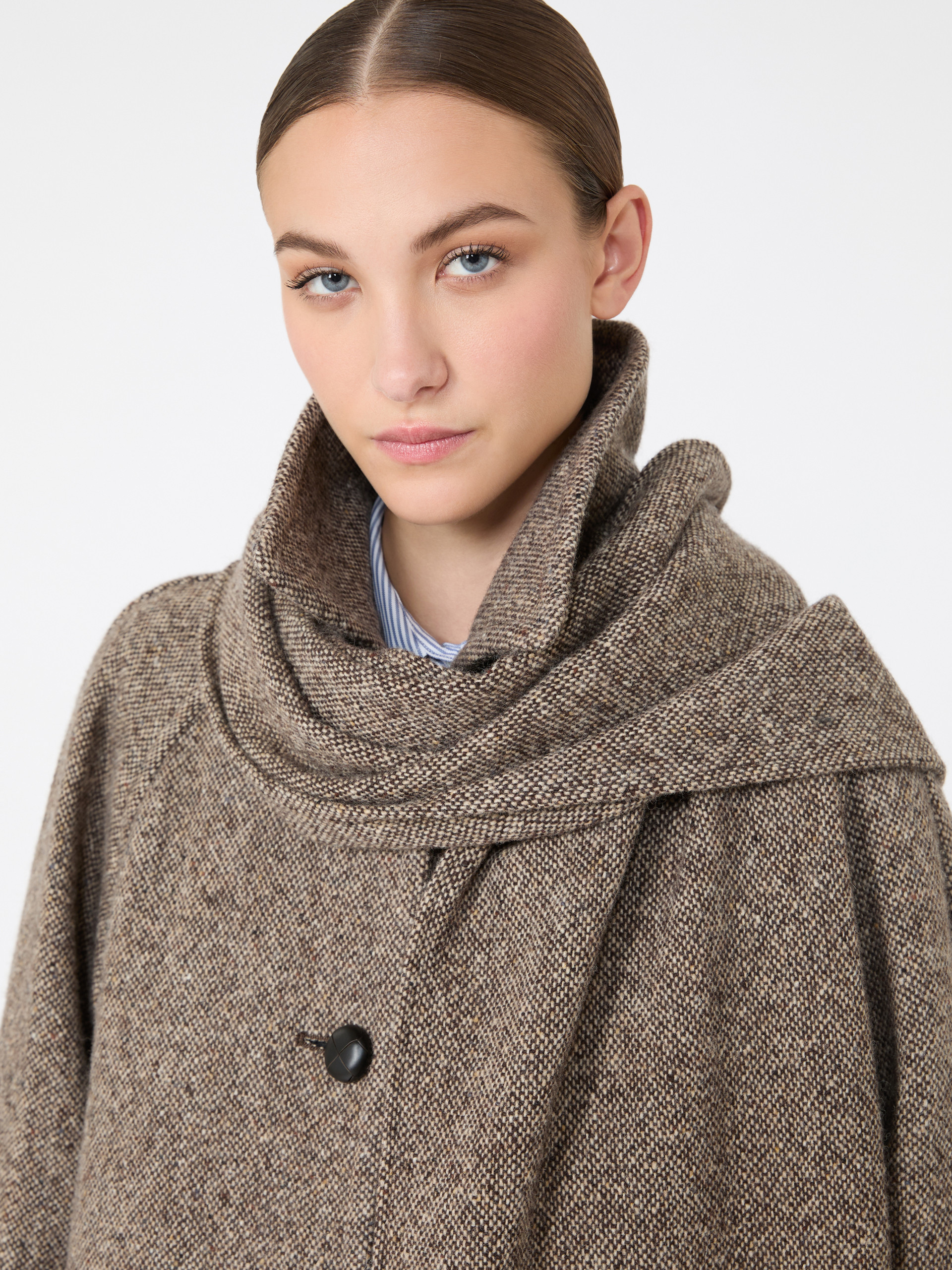 Wool-blend tweed coat - Weekend Max Mara - 4