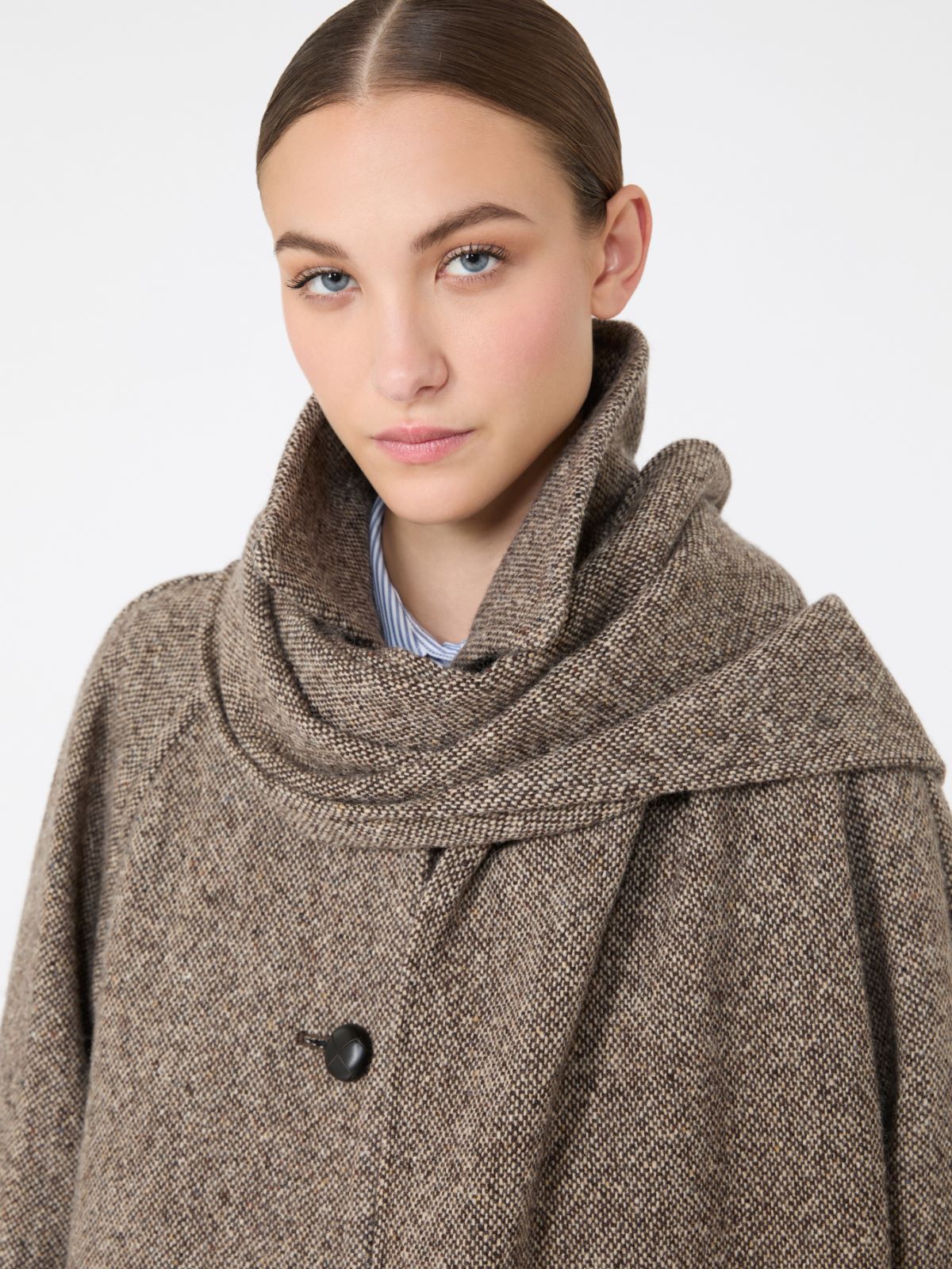 Wool-blend tweed coat - Weekend Max Mara - 4