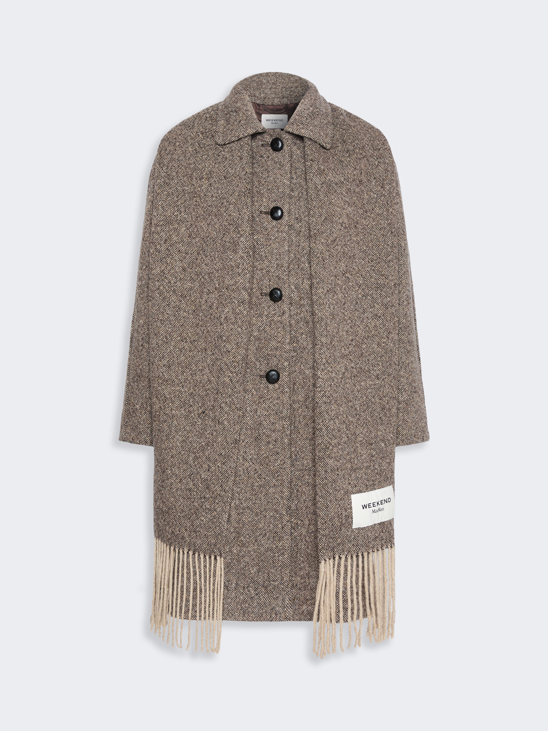 Wool-blend tweed coat - Weekend Max Mara - 5