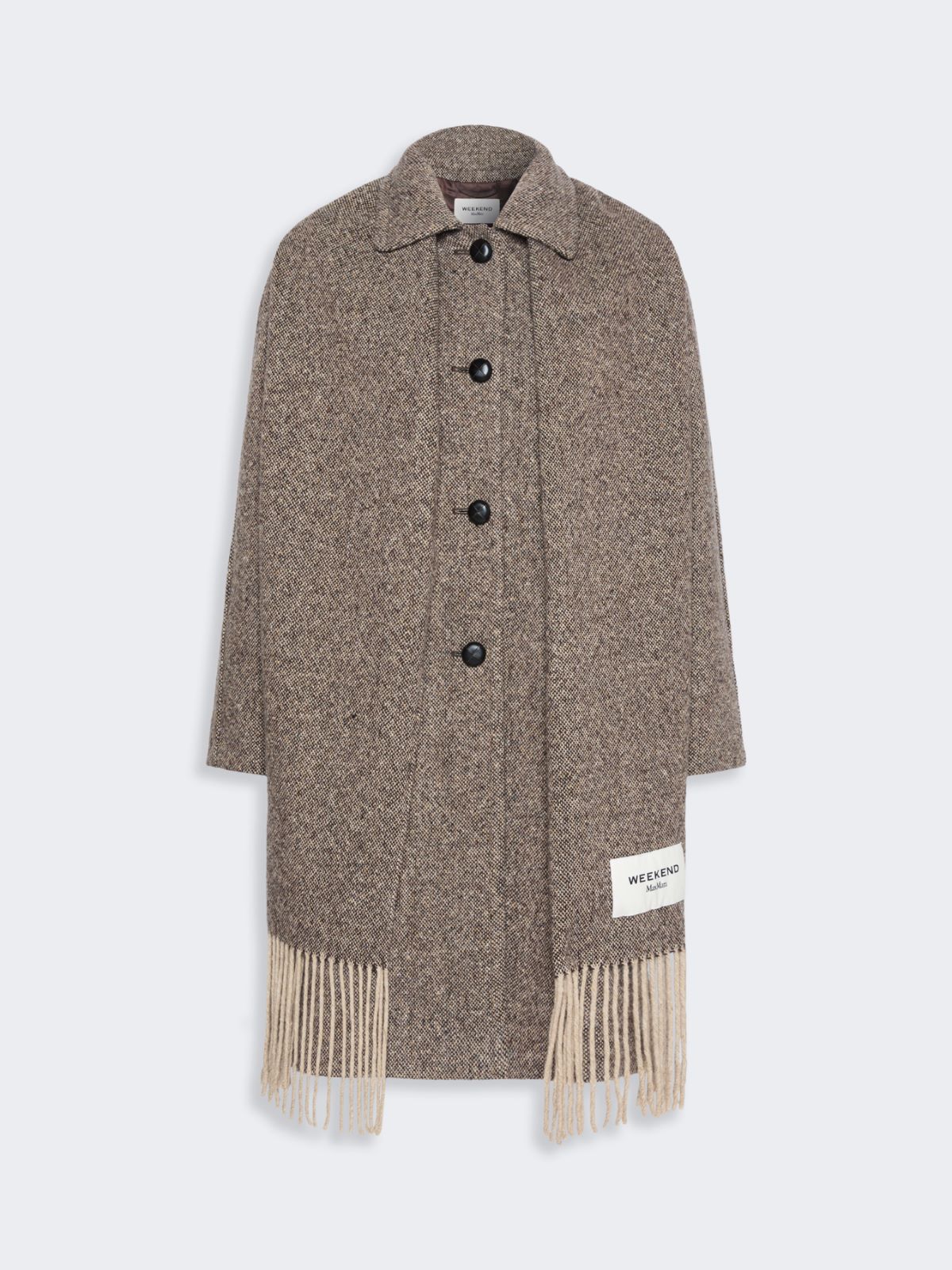 Wool-blend tweed coat - Weekend Max Mara - 5