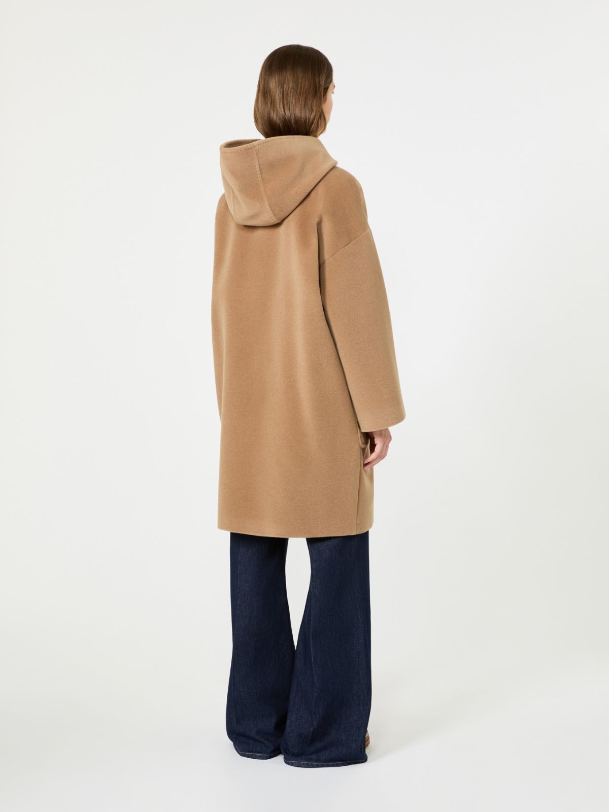 Wool and alpaca beaver cloth coat - Weekend Max Mara - 3