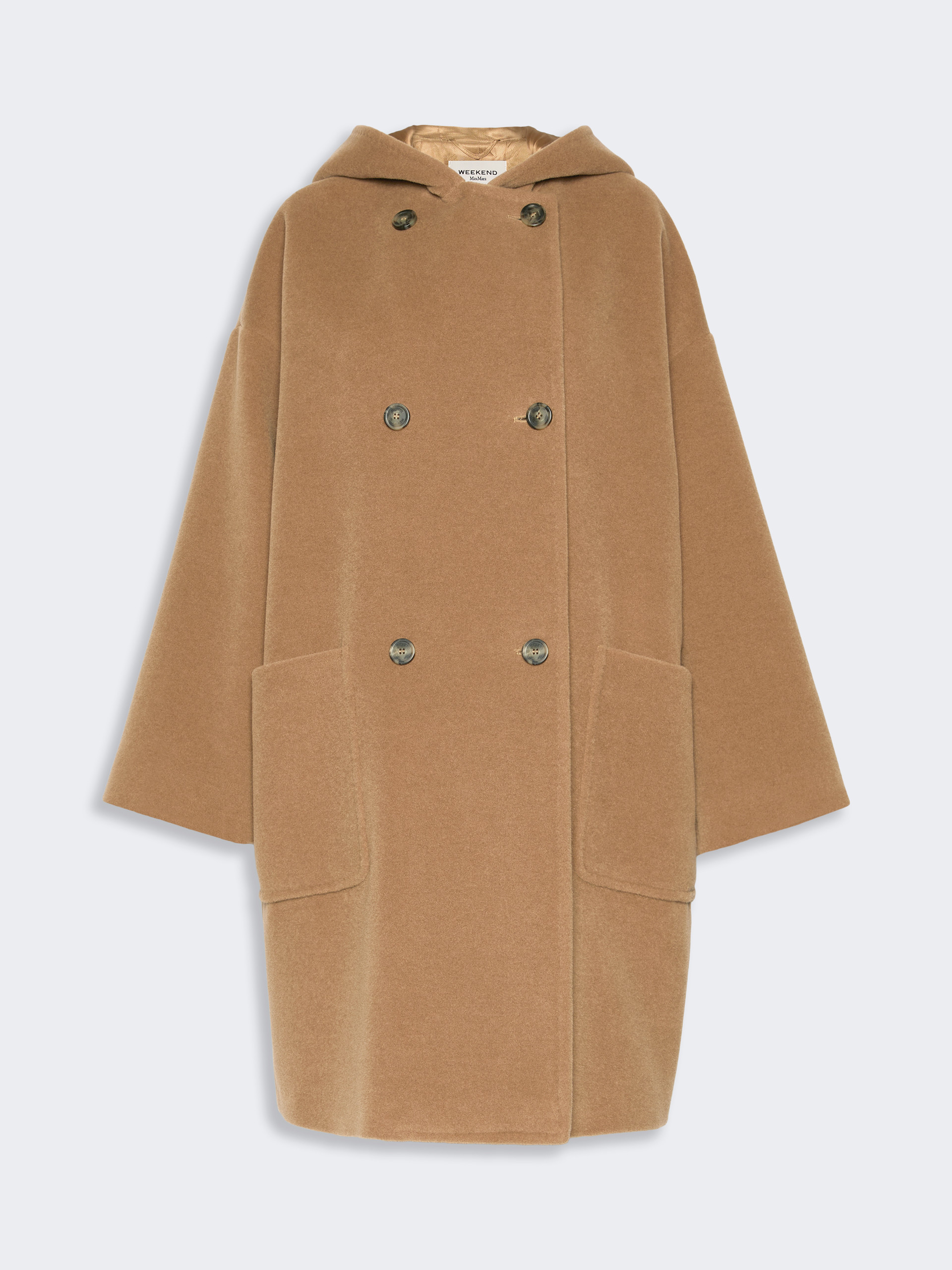 Wool and alpaca beaver cloth coat - Weekend Max Mara - 6