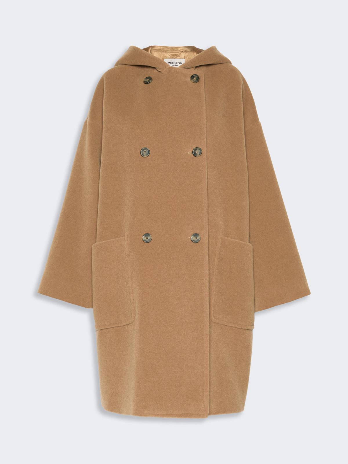 Wool and alpaca beaver cloth coat - Weekend Max Mara - 6