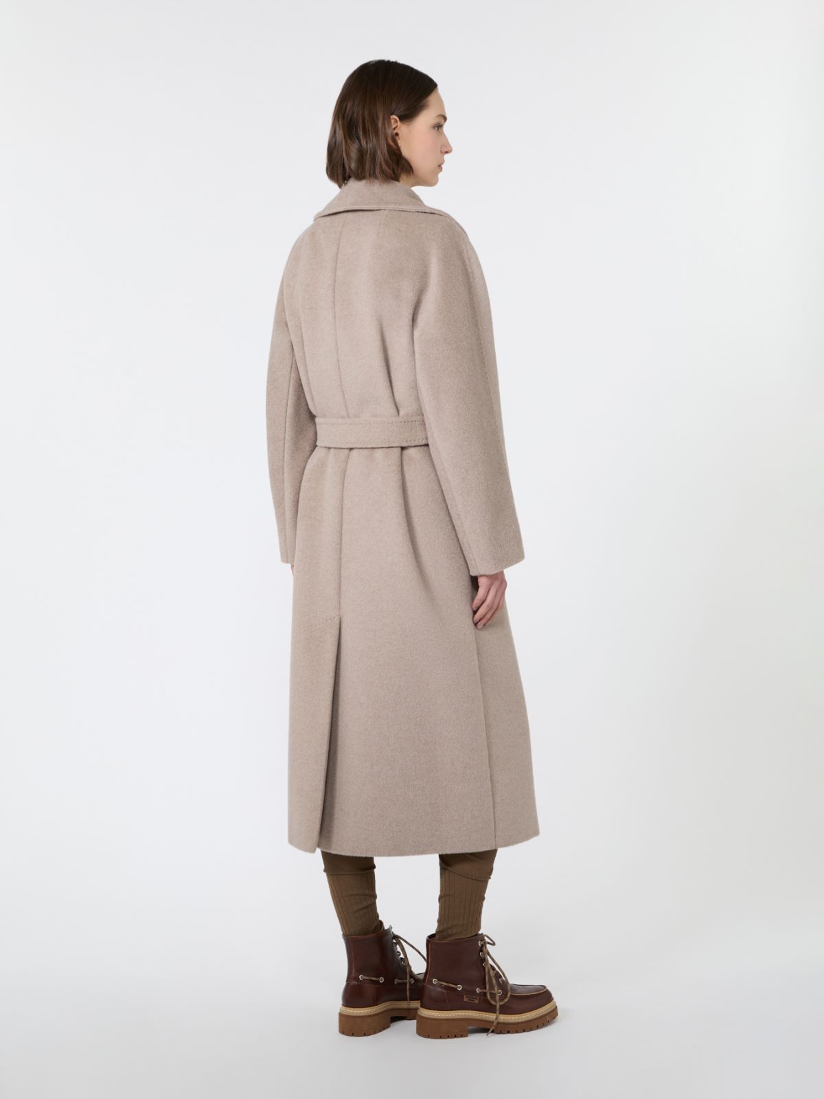 Wool and alpaca teddy coat - Weekend Max Mara - 3