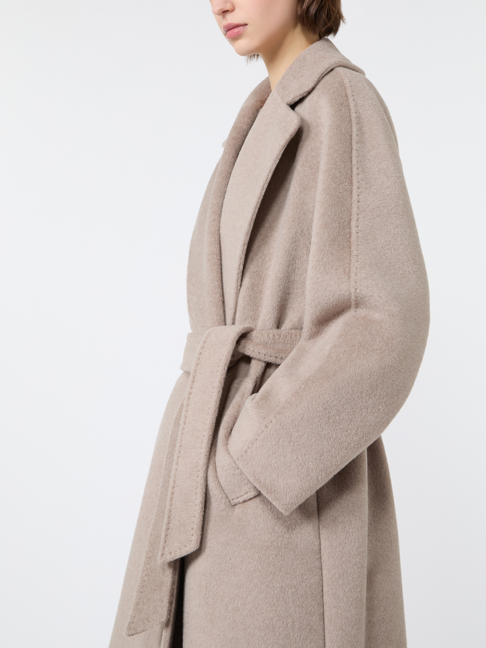 Wool and alpaca teddy coat - Weekend Max Mara - 4