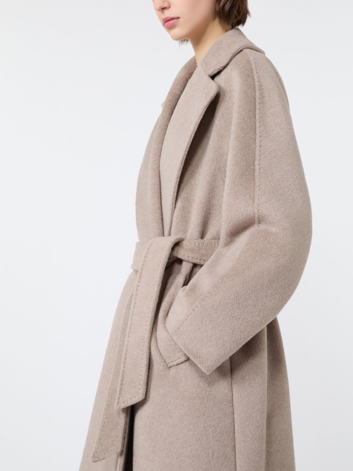 Wool and alpaca teddy coat - Weekend Max Mara - 4