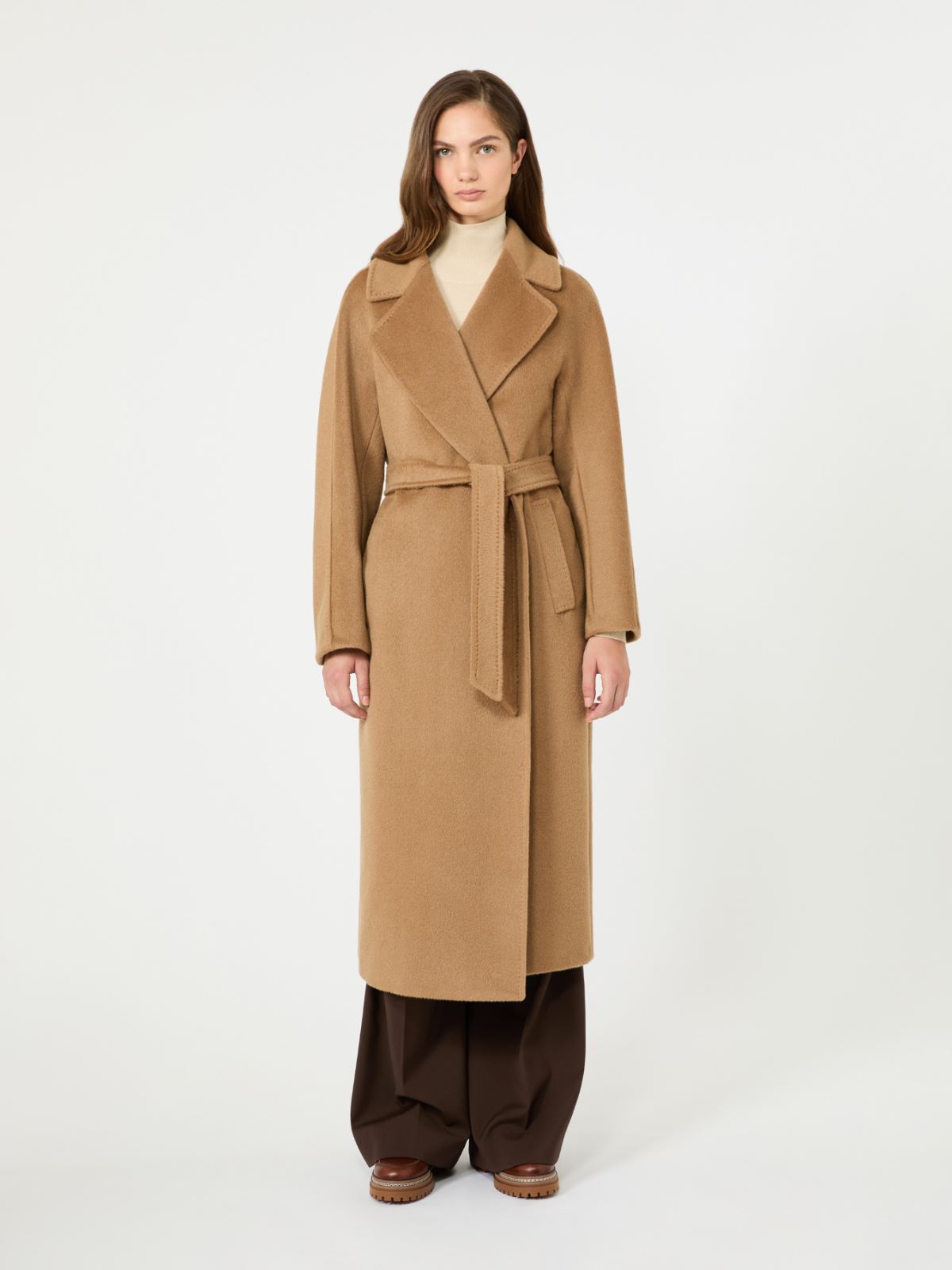 Wool and alpaca teddy coat - Weekend Max Mara - 2